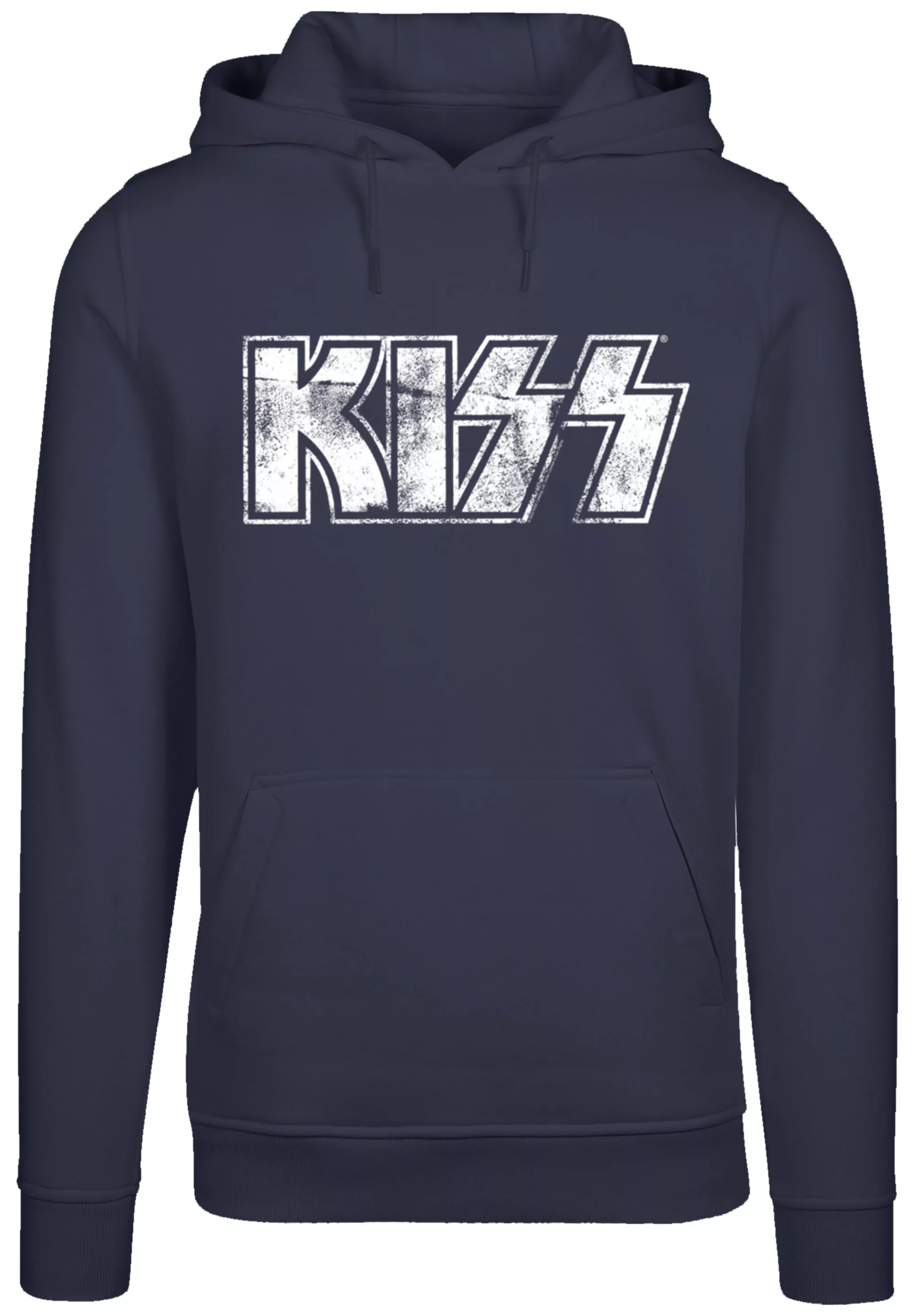 F4NT4STIC Kapuzenpullover "Kiss Rock Music Band Vintage Logo", Premium Qual günstig online kaufen