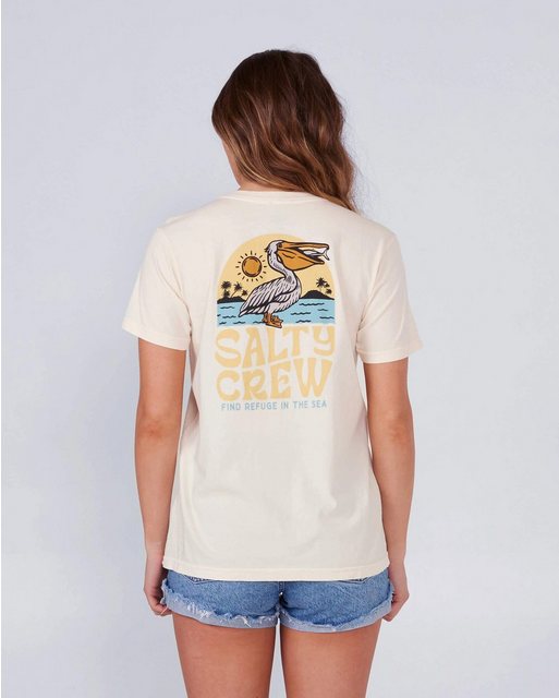 Salty Crew T-Shirt Salty Crew T-Shirt Boyfriend Tee Bone günstig online kaufen