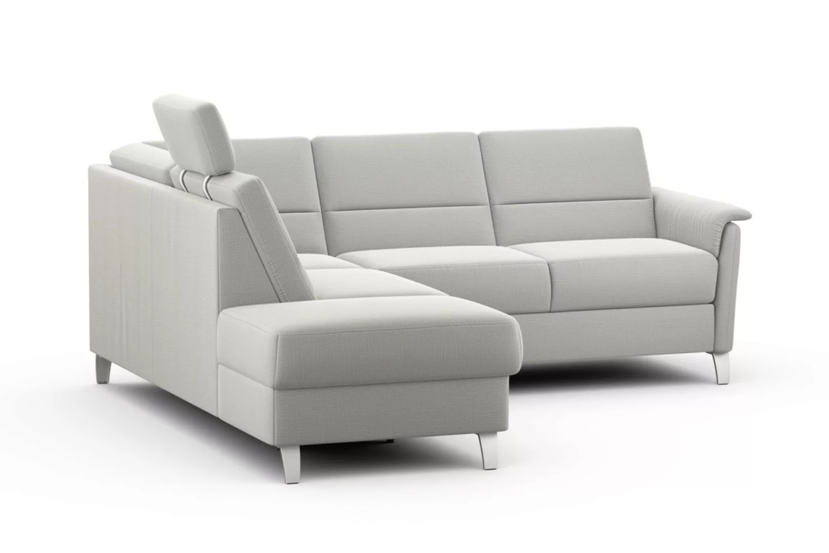 sit&more Ecksofa »Palmera L-Form«, Federkern, wahlweise mit Bettfunktion un günstig online kaufen