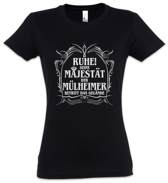 Urban Backwoods Print-Shirt Seine Majestät Der Mülheimer Damen T-Shirt Ruhr günstig online kaufen