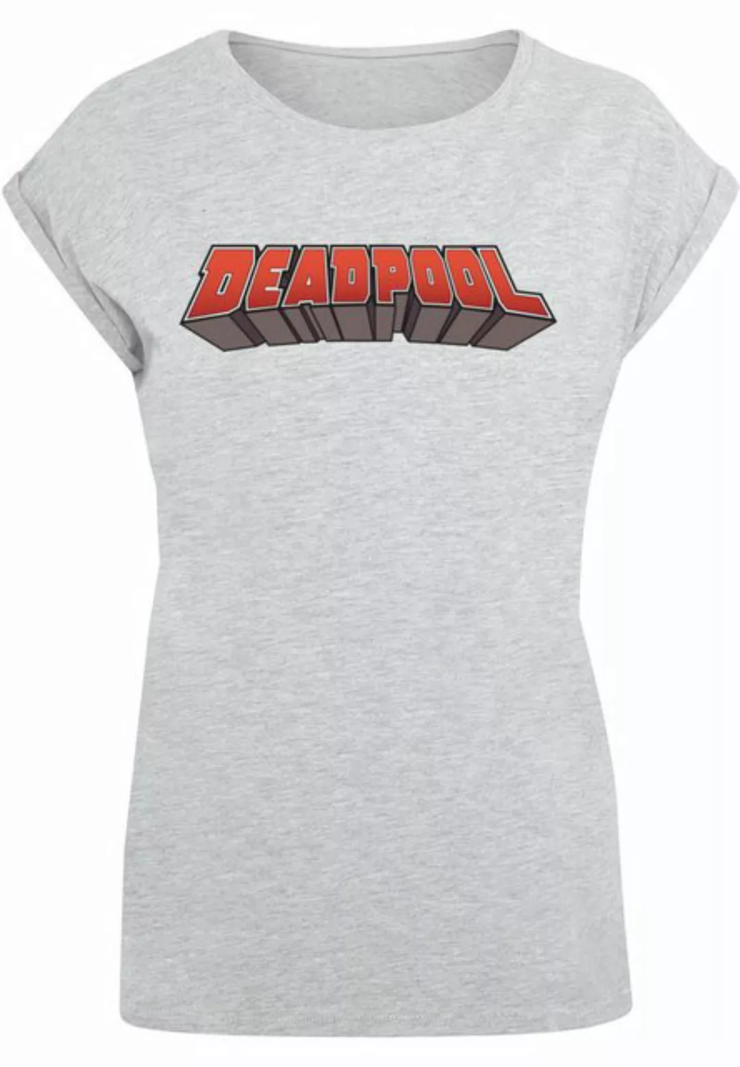 ABSOLUTE CULT T-Shirt ABSOLUTE CULT Damen Ladies Deadpool - Text Logo T-Shi günstig online kaufen