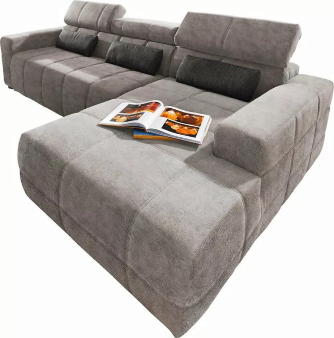 DOMO collection Ecksofa Brandon große Ausführung B/T/H: 289/177/80 cm, auch günstig online kaufen