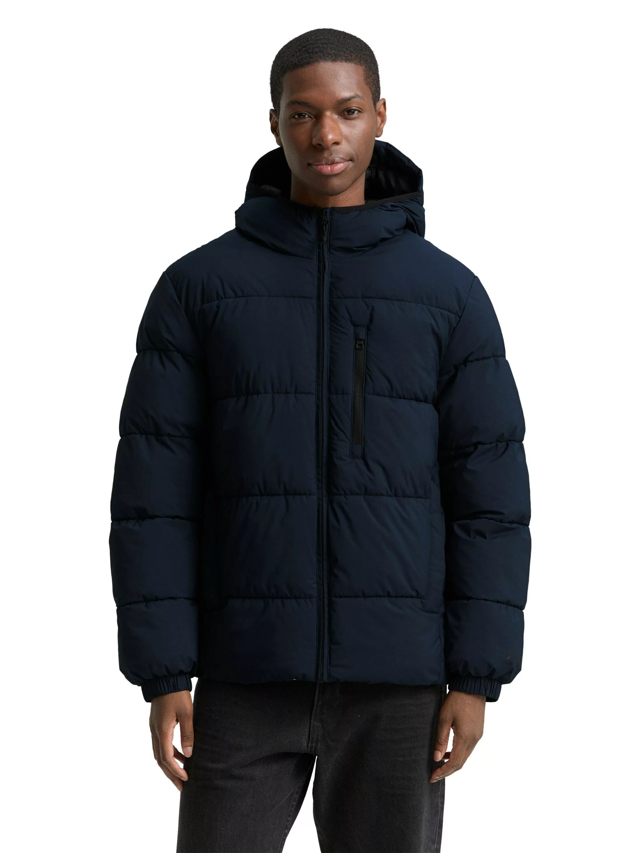 TOM TAILOR Denim Steppjacke, mit Kapuze, mit Kapuze günstig online kaufen