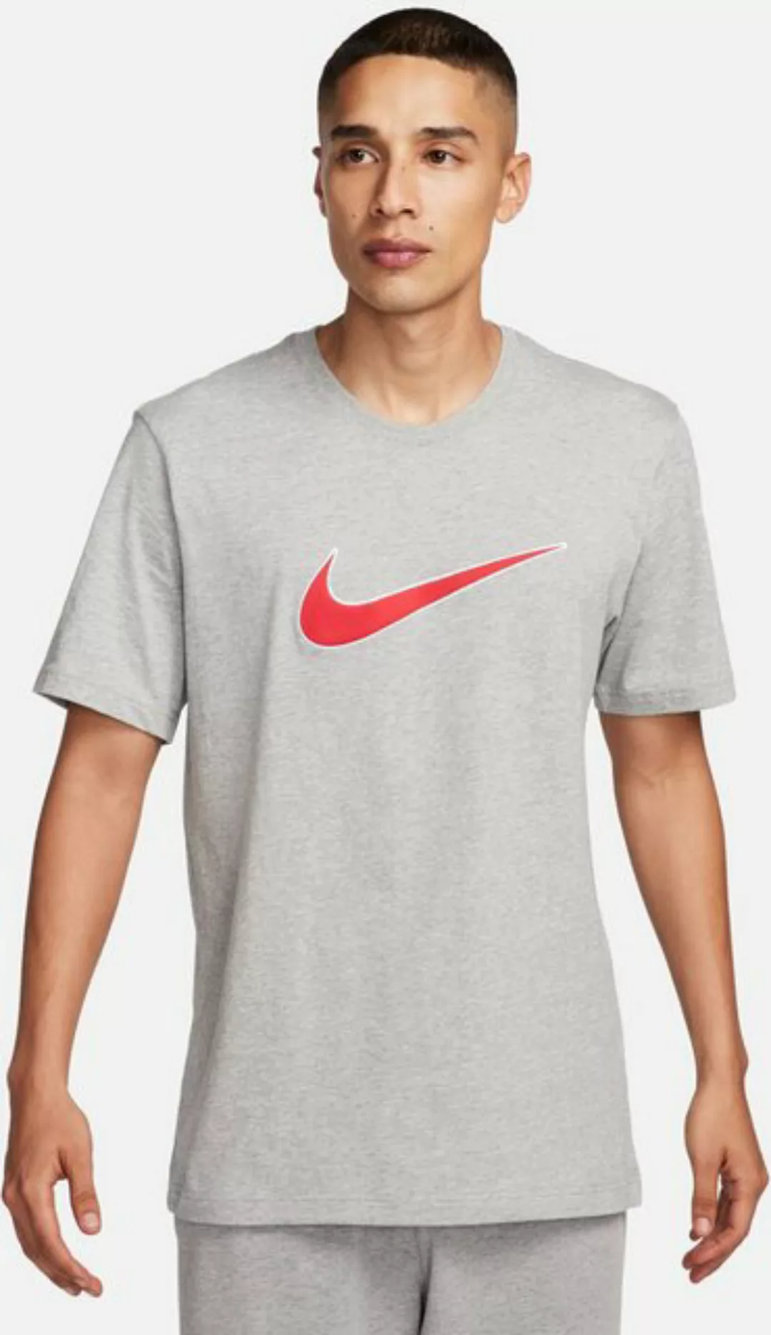 Nike Kurzarmshirt M NSW SP SS TOP FLINT GREY/BLACK/WHITE günstig online kaufen