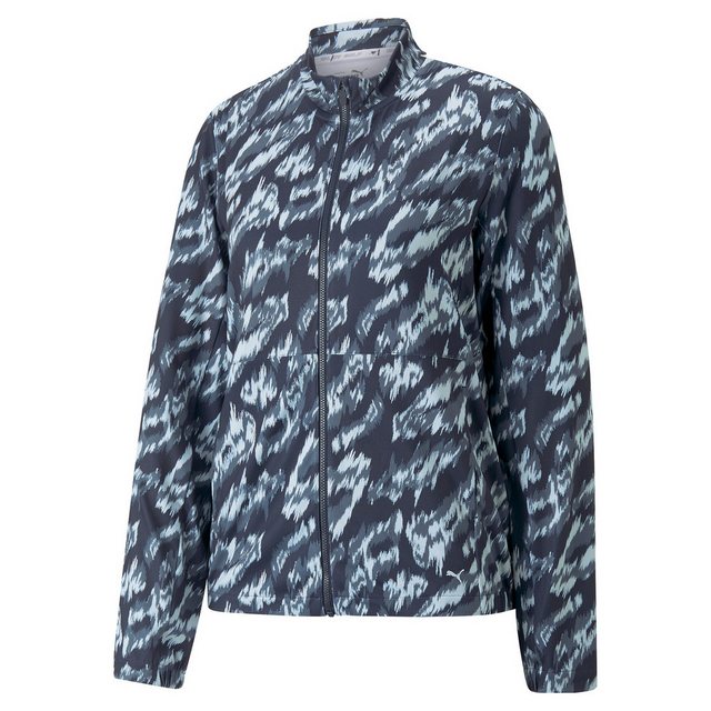 PUMA Sweatjacke Puma Golf Jacke Animal Print Blau Damen S günstig online kaufen