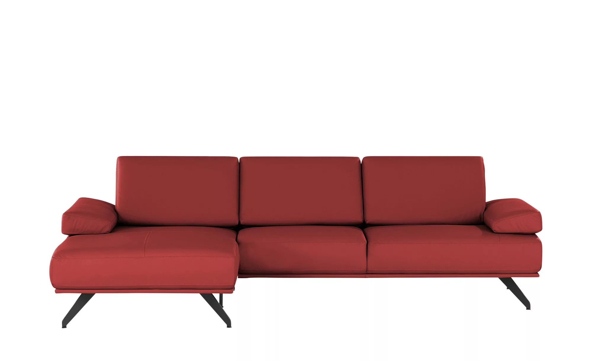 SOHO Ecksofa  Gemma ¦ rot ¦ Maße (cm): B: 282 H: 84 T: 166.0 Polstermöbel > günstig online kaufen