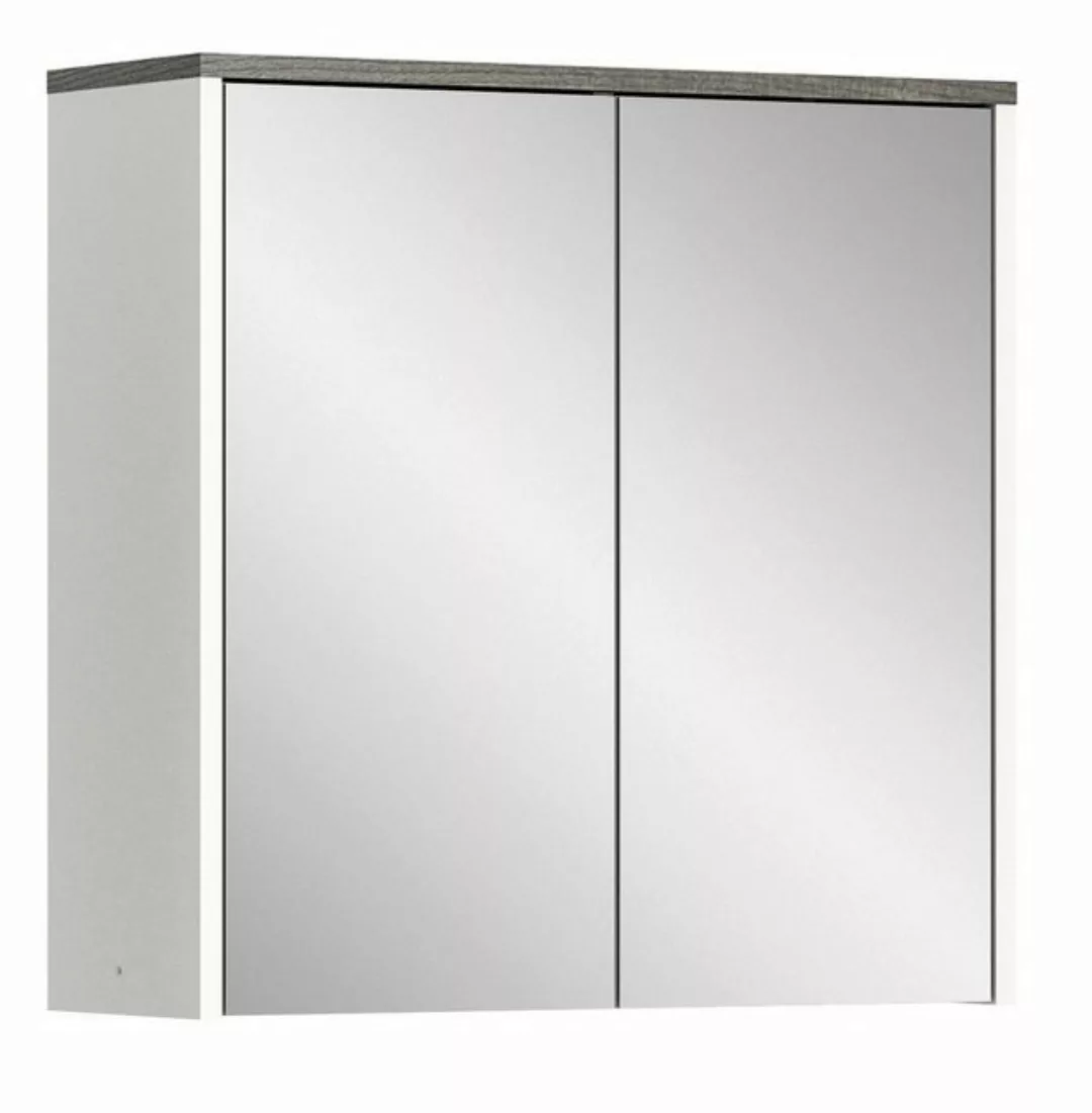 möbelvita Badezimmerspiegelschrank City Spiegelschrank B/H/T 60x60x21 in we günstig online kaufen