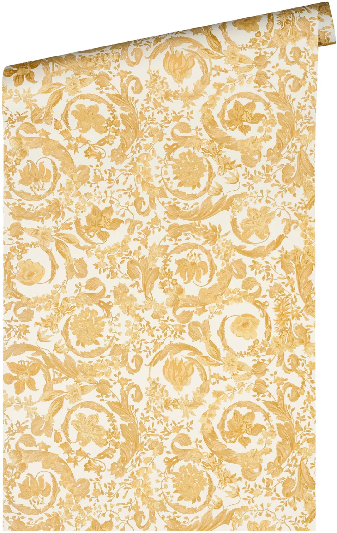 Versace Vliestapete »Wallpaper Versace 5 Floral«, leicht glänzend-gemustert günstig online kaufen