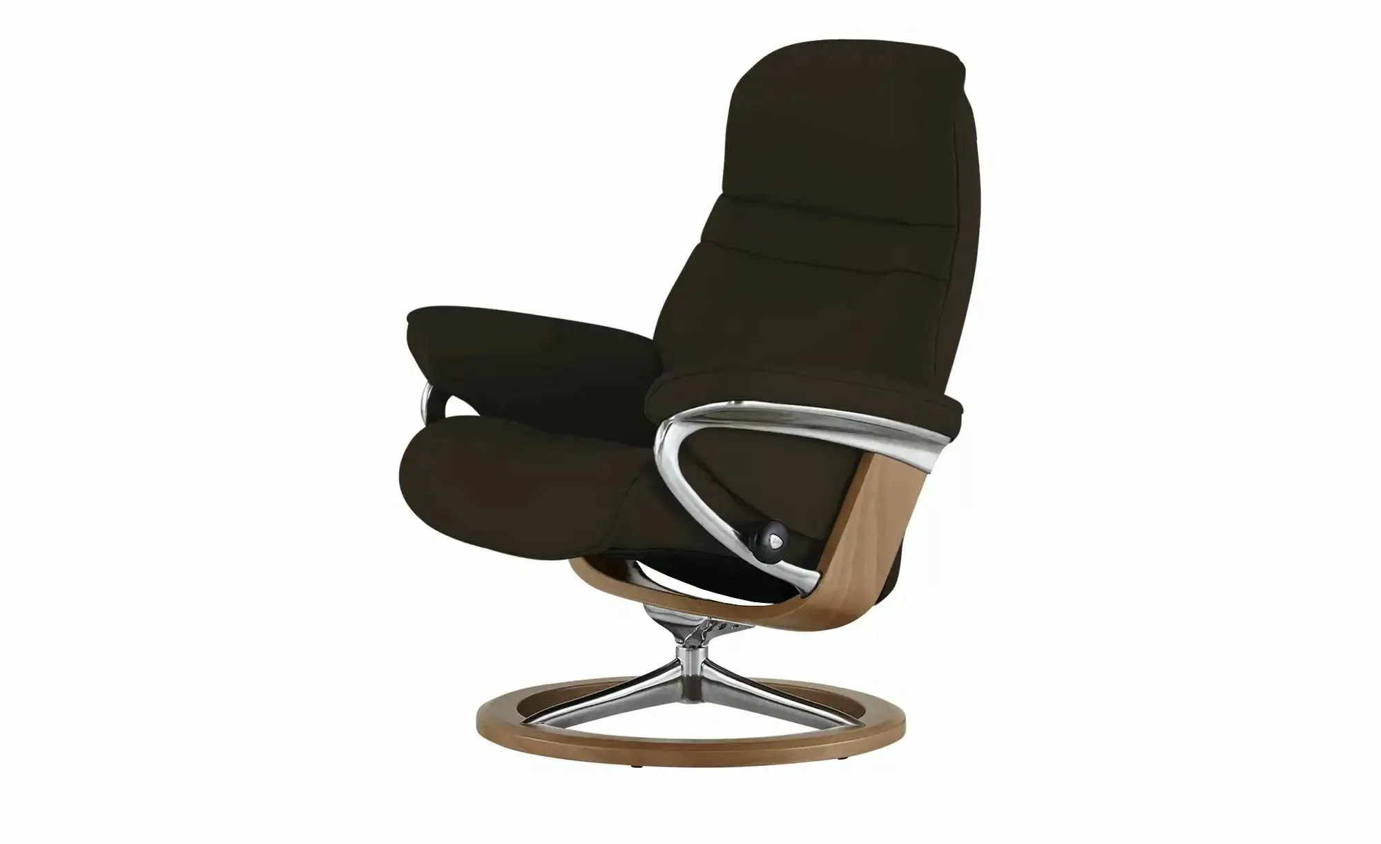 Stressless Relaxsessel mit Hocker Leder Sunrise L ¦ braun ¦ Maße (cm): B: 9 günstig online kaufen