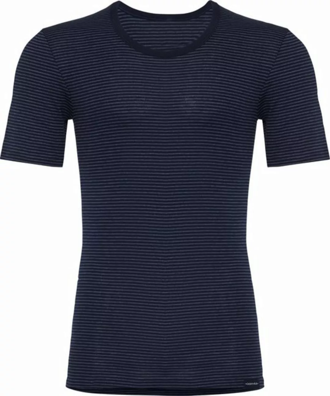 conta T-Shirt Herren-Unterhemd, 1/2-Arm Feinripp Streifen günstig online kaufen