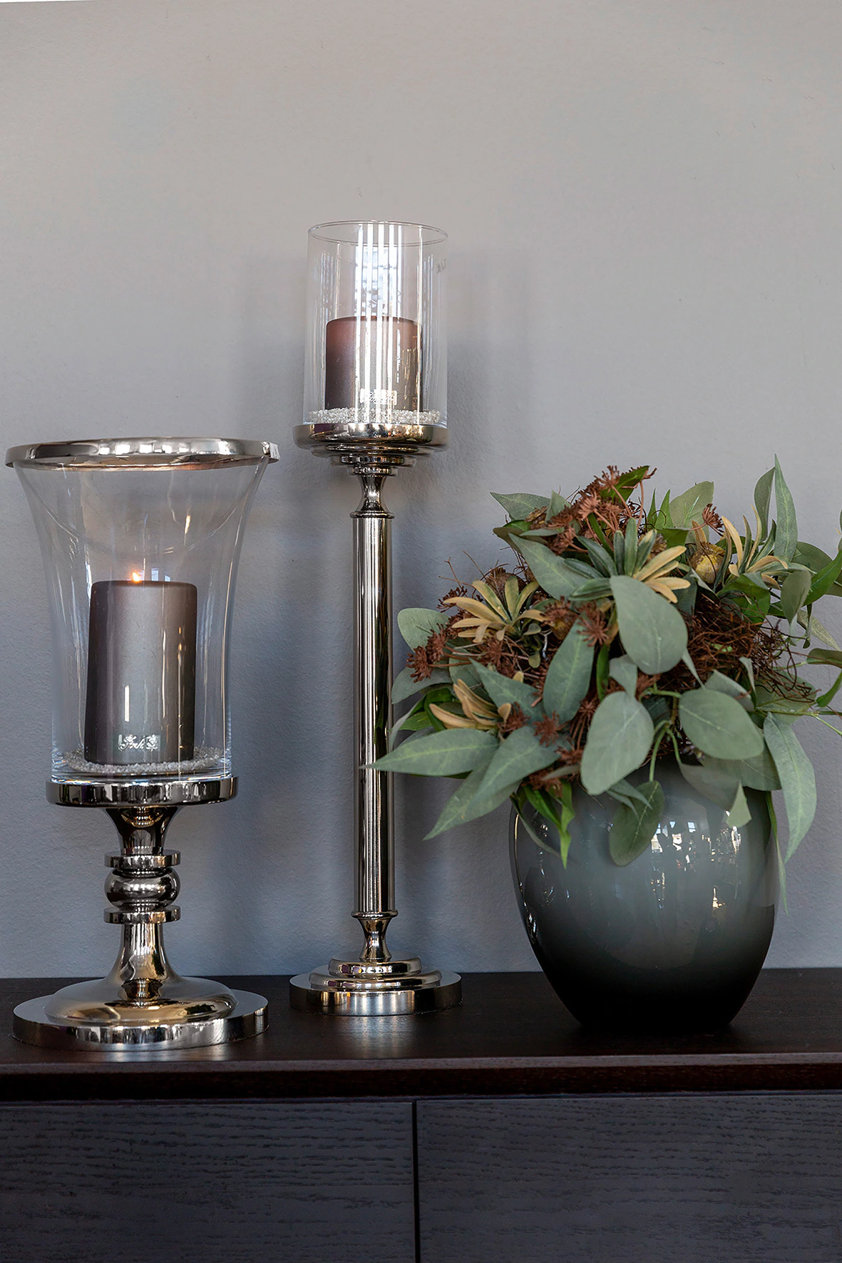 Fink Kerzenhalter »FARET«, Handarbeit, Metall mit Glaseinsatz, für Stumpenk günstig online kaufen