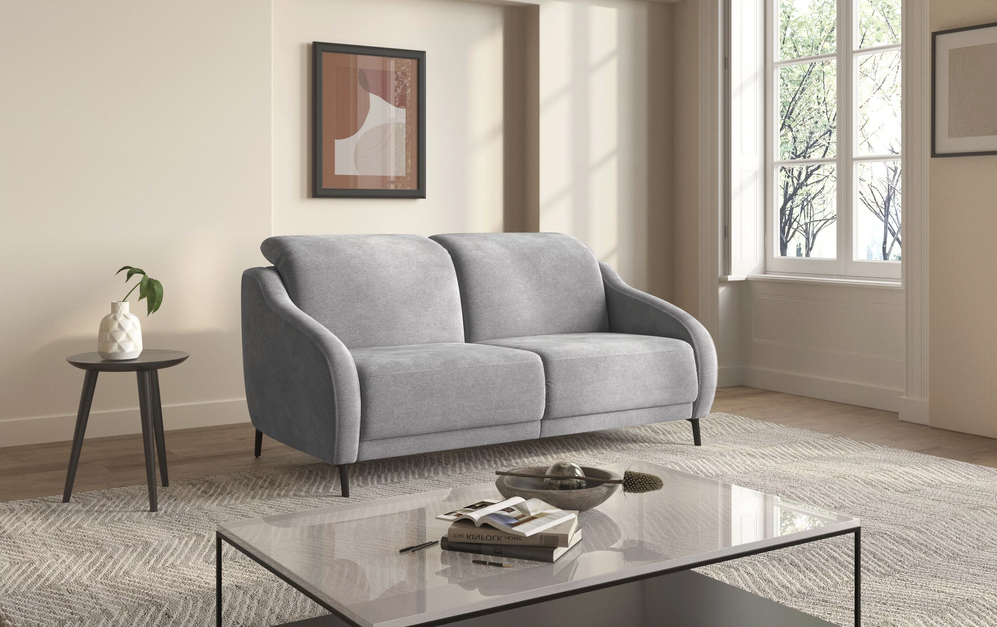 sit&more 3-Sitzer "Blues", wahlweise mit Klapptisch und USB günstig online kaufen
