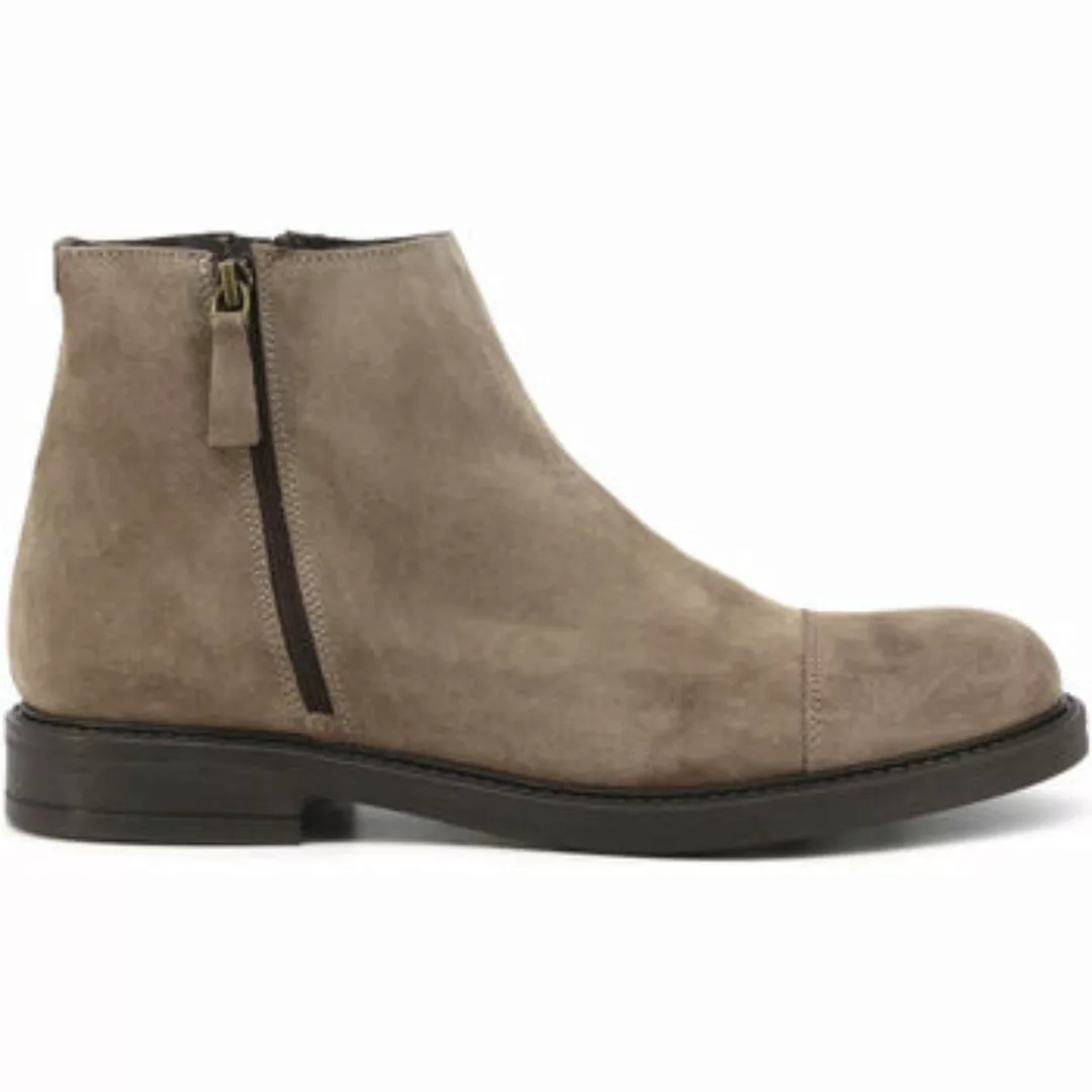 Duca Di Morrone  Stiefel Gabriele - Suede Taupe günstig online kaufen