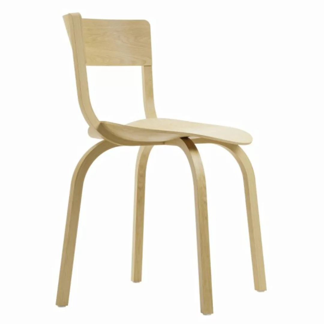 THONET 404 Holzstuhl | Eiche klar lackiert günstig online kaufen