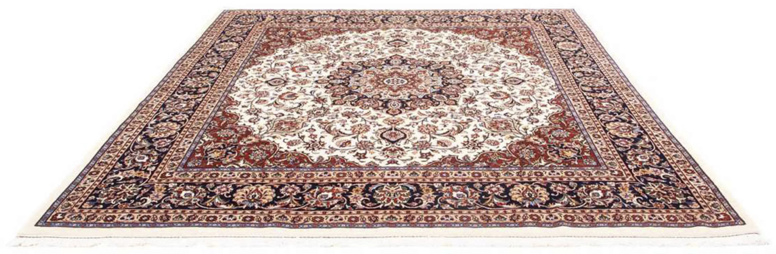 morgenland Wollteppich »Moud Stark Gemustert Rosso scuro 235 x 166 cm«, rec günstig online kaufen