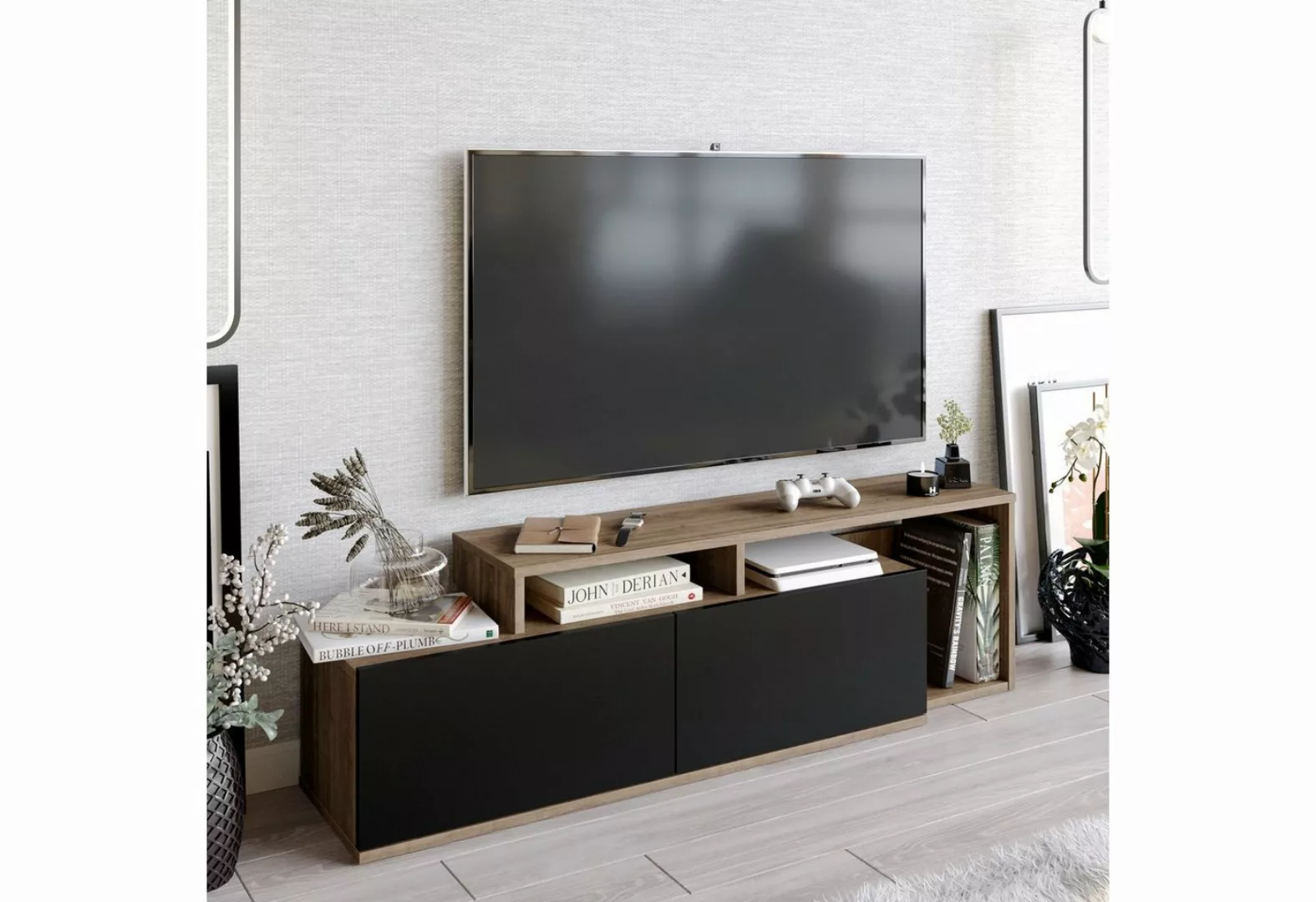 Skye Decor TV-Schrank Schränke, 42,9x149,8x35,3 cm, 100% Melaminbeschichtet günstig online kaufen