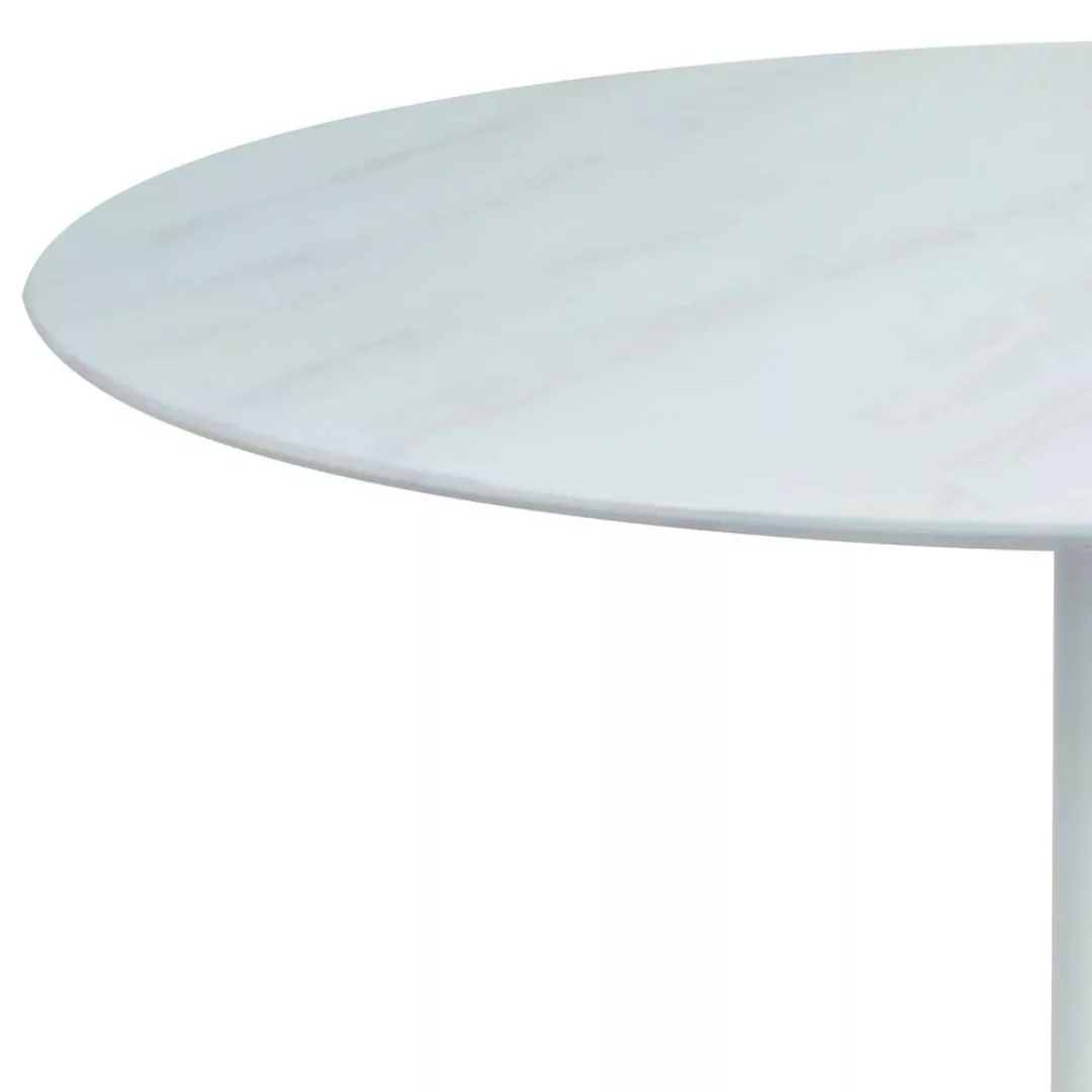 Esszimmer Tisch rund Weiß günstig online kaufen