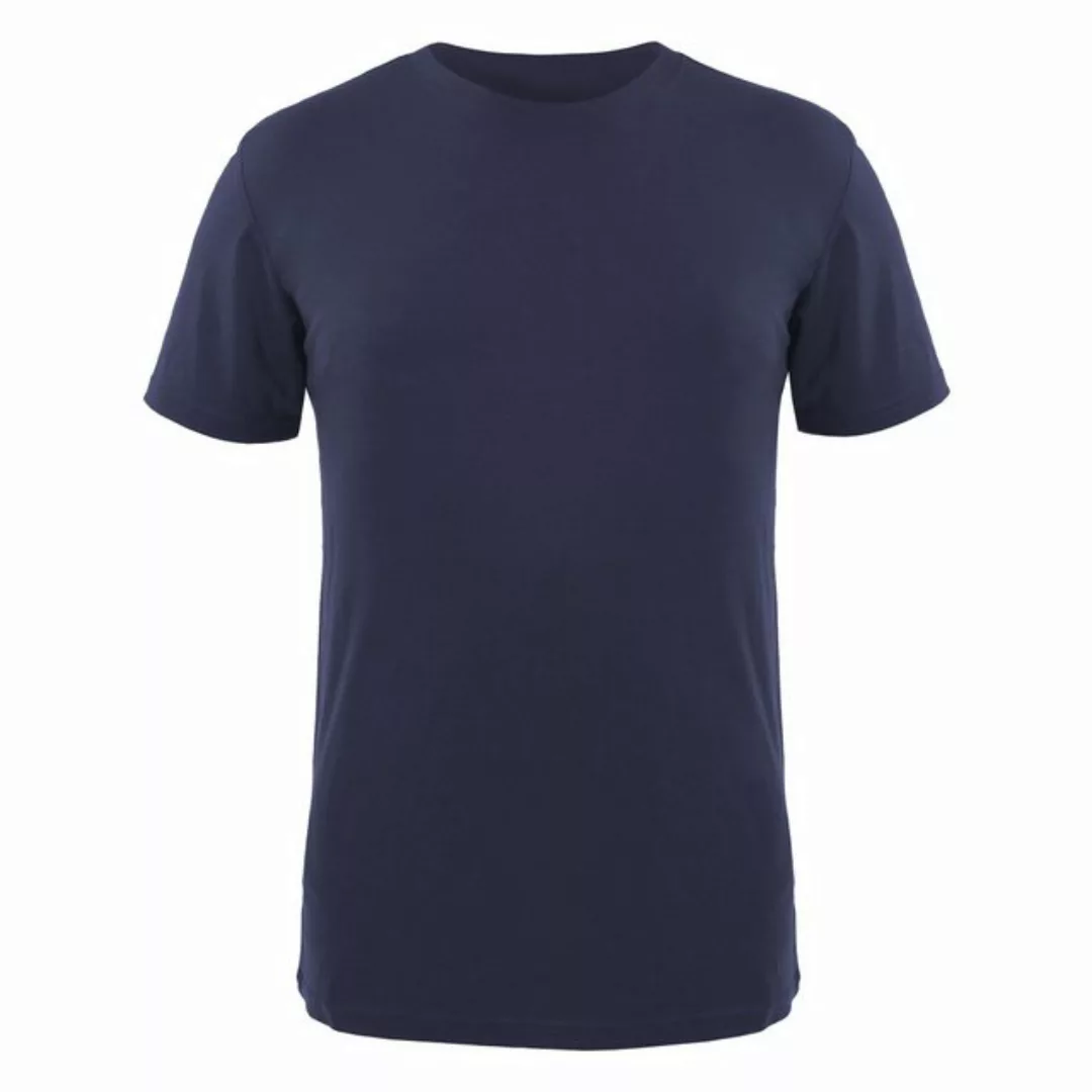 Qualitex Workwear T-Shirt Lyocell T-Shirt "iND" marine, Gr. XL günstig online kaufen