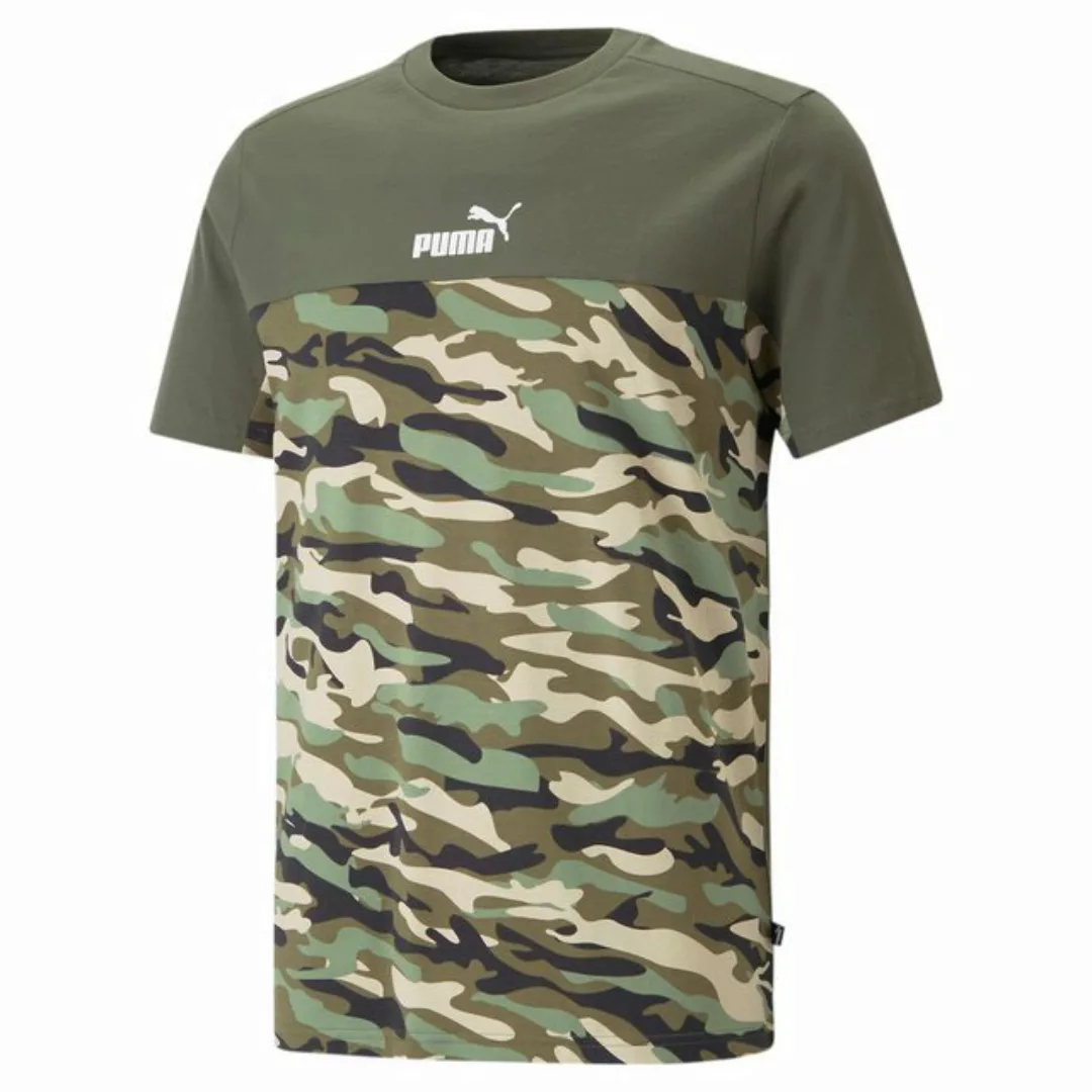 PUMA T-Shirt Puma Herren T-Shirt Ess Block Camo Tee 673335 günstig online kaufen