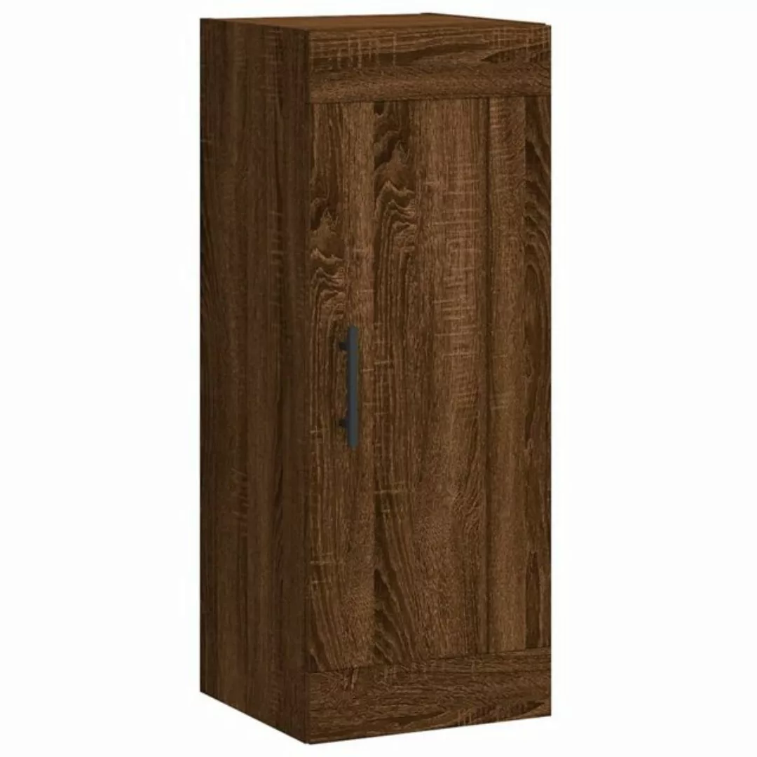 vidaXL Hängeschrank Wandschrank Braun Eichen-Optik 34,5x34x90 cm Spanplatte günstig online kaufen