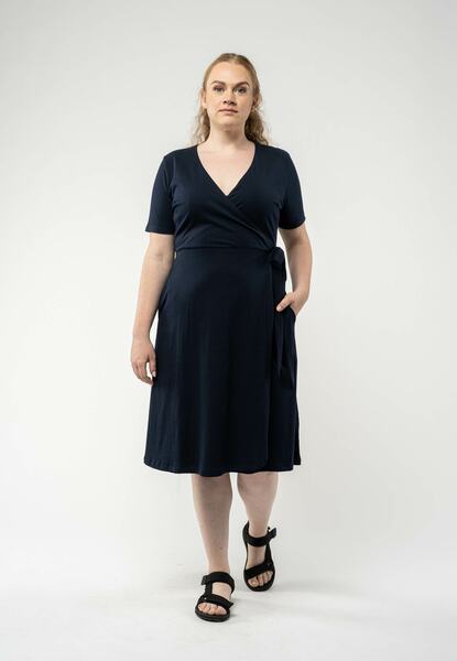 Damen Jersey Wickelkleid Mohana - Fairtrade Cotton & Gots Zertifiziert günstig online kaufen