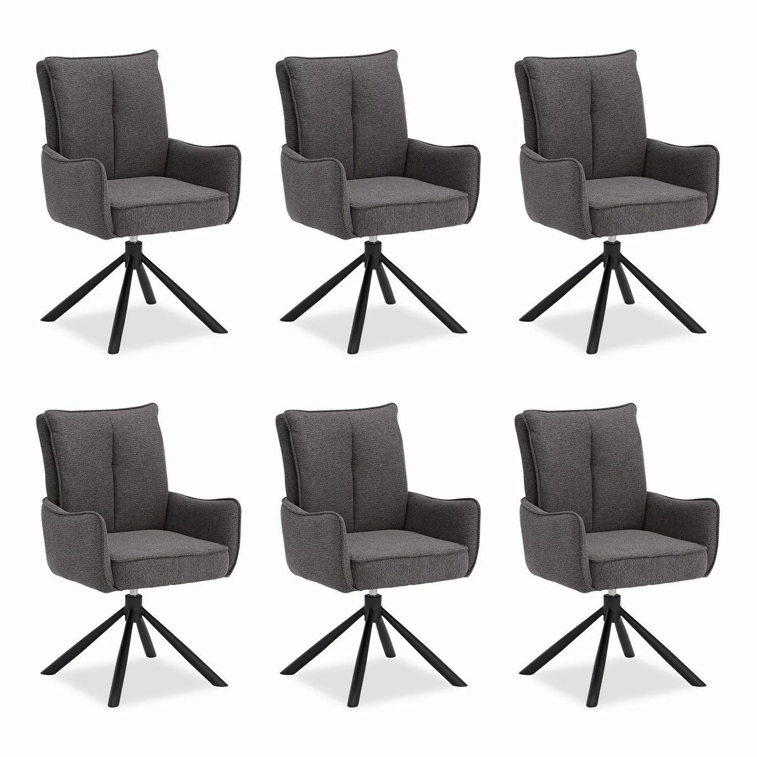 Homestyle4u Polsterstuhl Polstersessel Stühle Esstisch Esszimmerstuhl günstig online kaufen