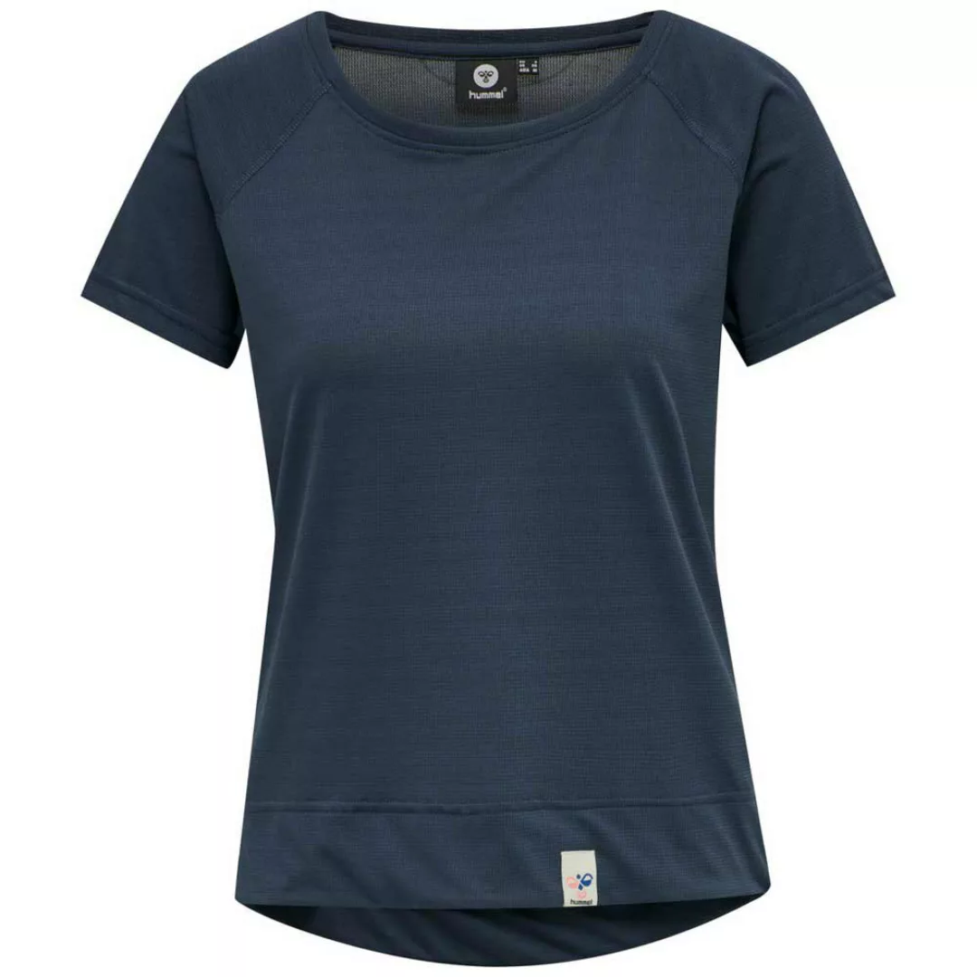Hummel Pammi Loose Kurzärmeliges T-shirt XL Blue Nights günstig online kaufen