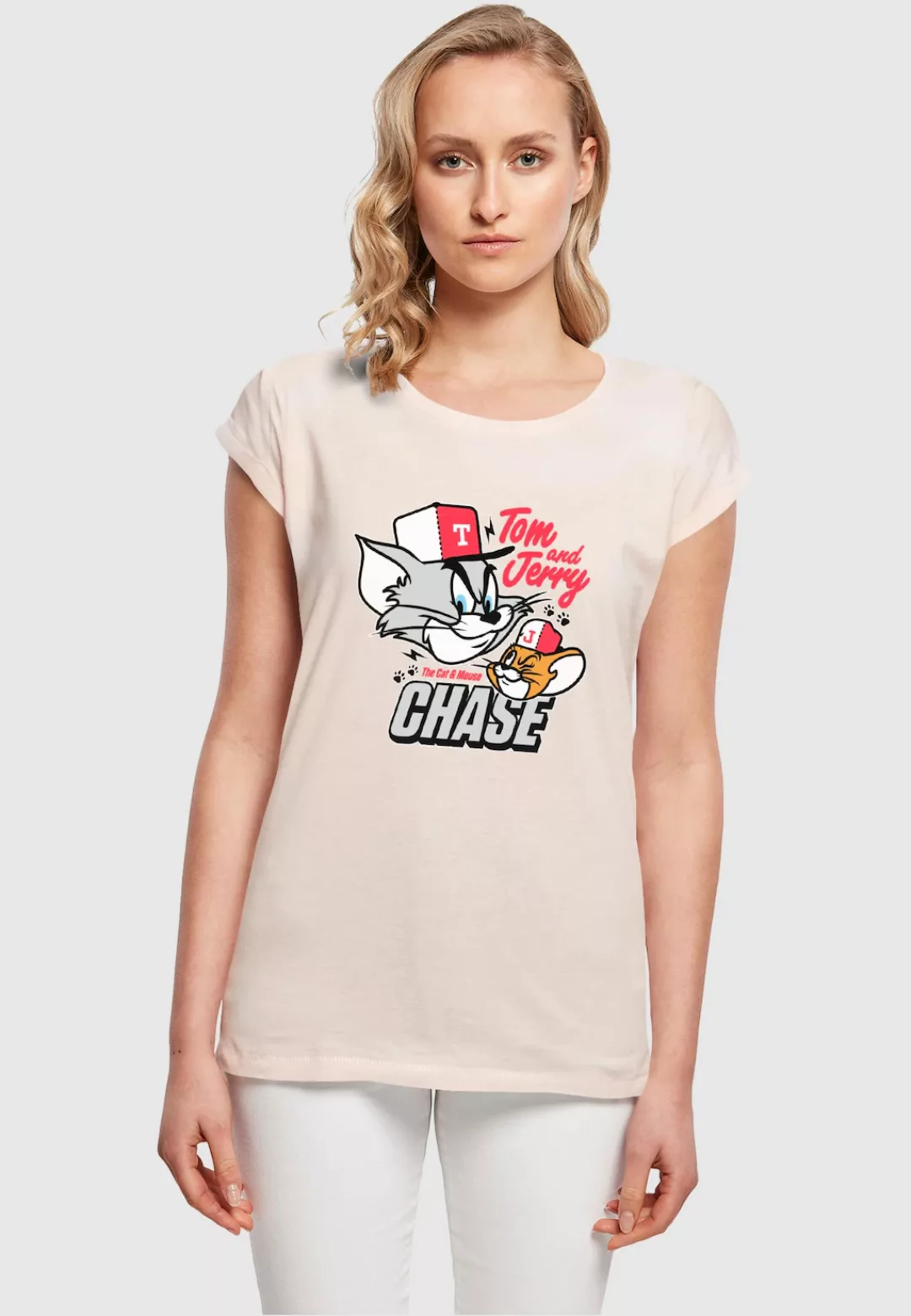 ABSOLUTE CULT T-Shirt "ABSOLUTE CULT Damen Ladies Tom and Jerry - Chase T-S günstig online kaufen