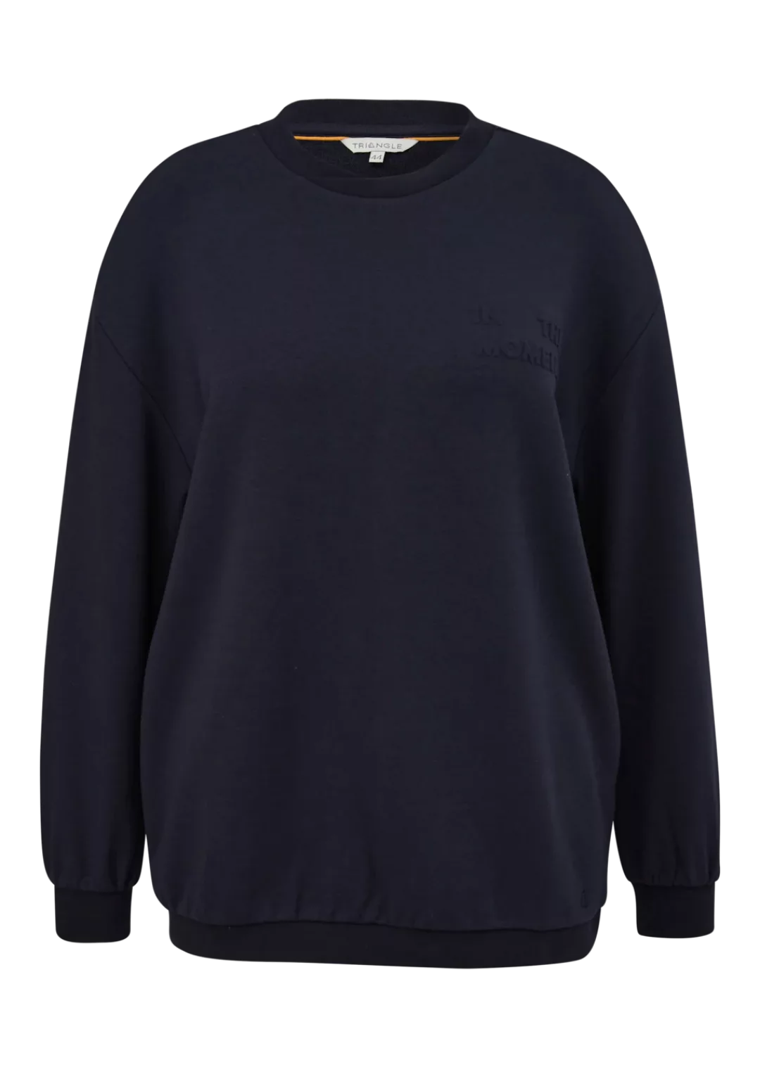 TRIANGLE Sweatshirt, mit Prägung günstig online kaufen
