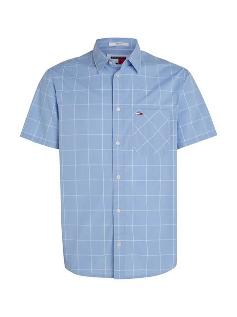 Tommy Jeans Kurzarmhemd TJM REG CHECK POPLIN SS SHIRT günstig online kaufen