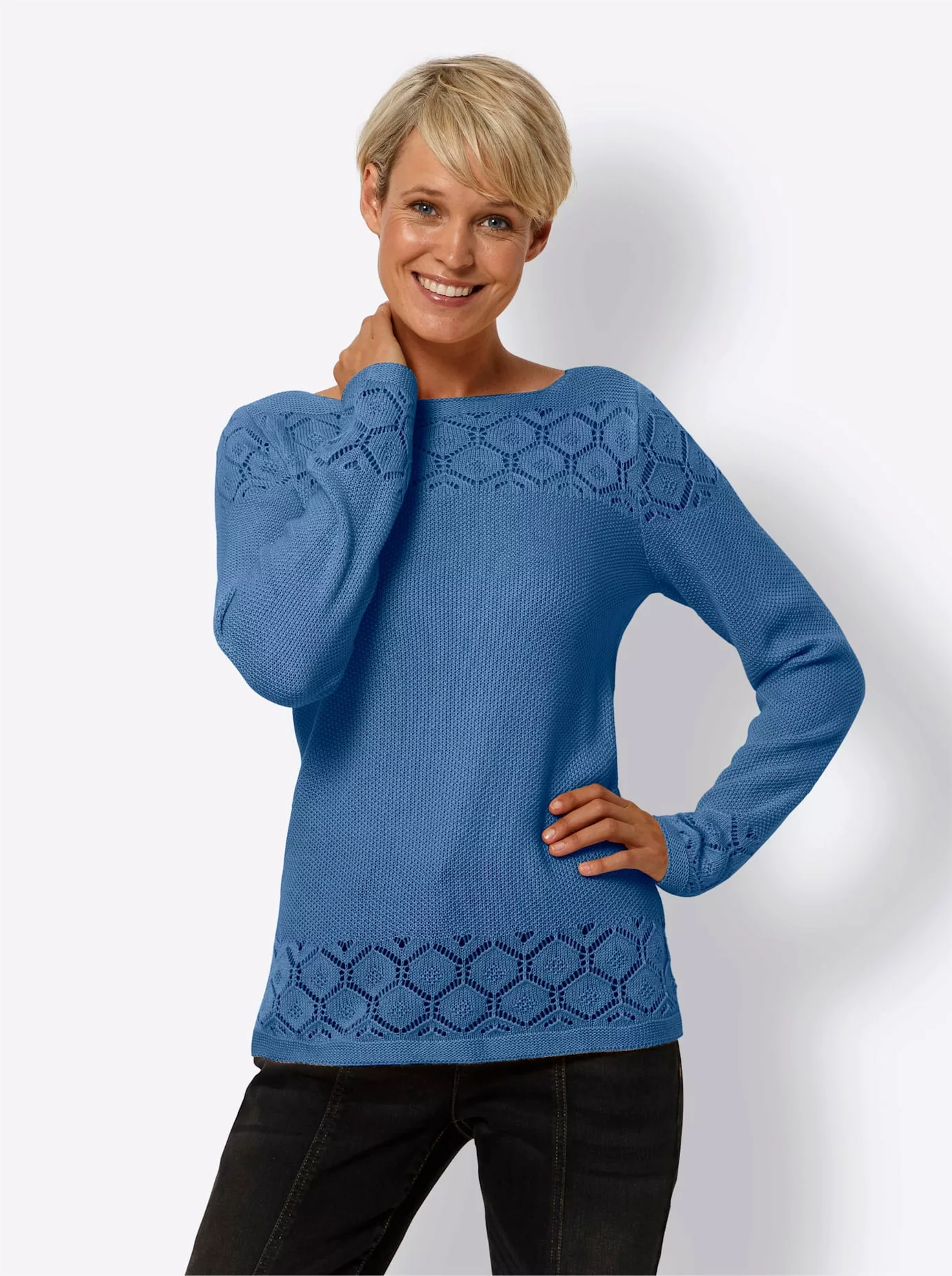 Classic Basics Strickpullover "Langarm-Pullover" günstig online kaufen