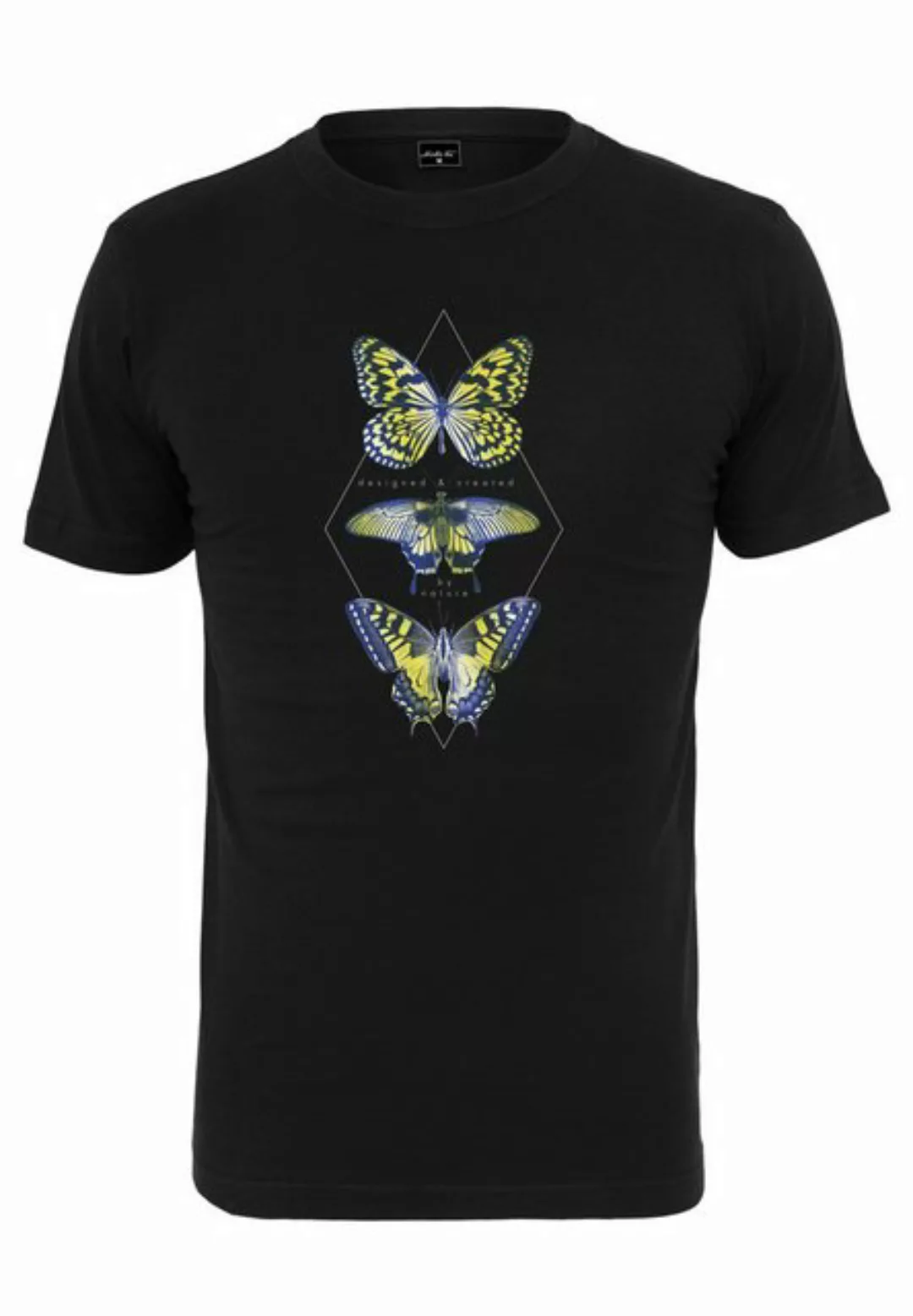 MisterTee T-Shirt MisterTee Herren Butterfly Night Tee (1-tlg) günstig online kaufen