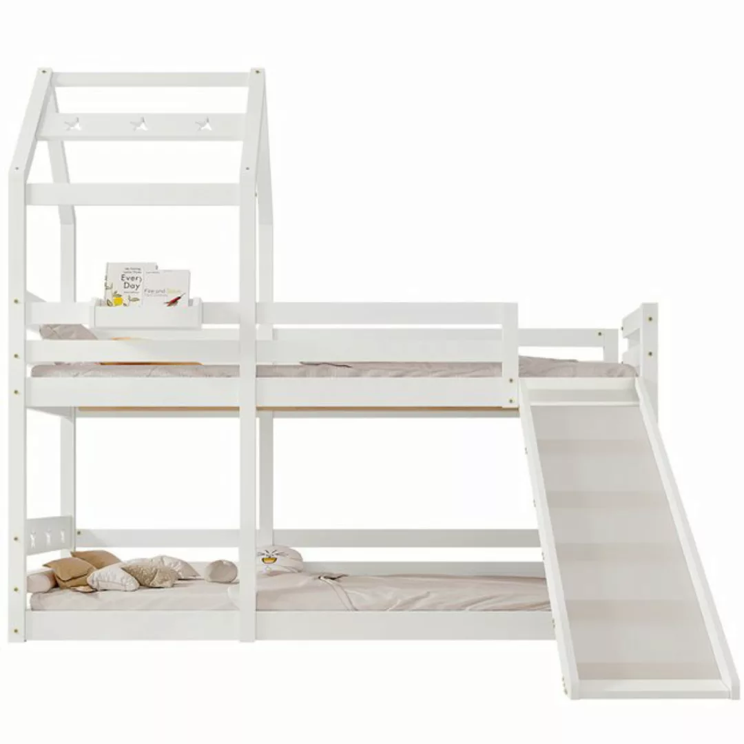 XDeer Etagenbett Kinderbett Baumhaus mit Rutsche & Leiter 90 x 200 cm, Hoch günstig online kaufen