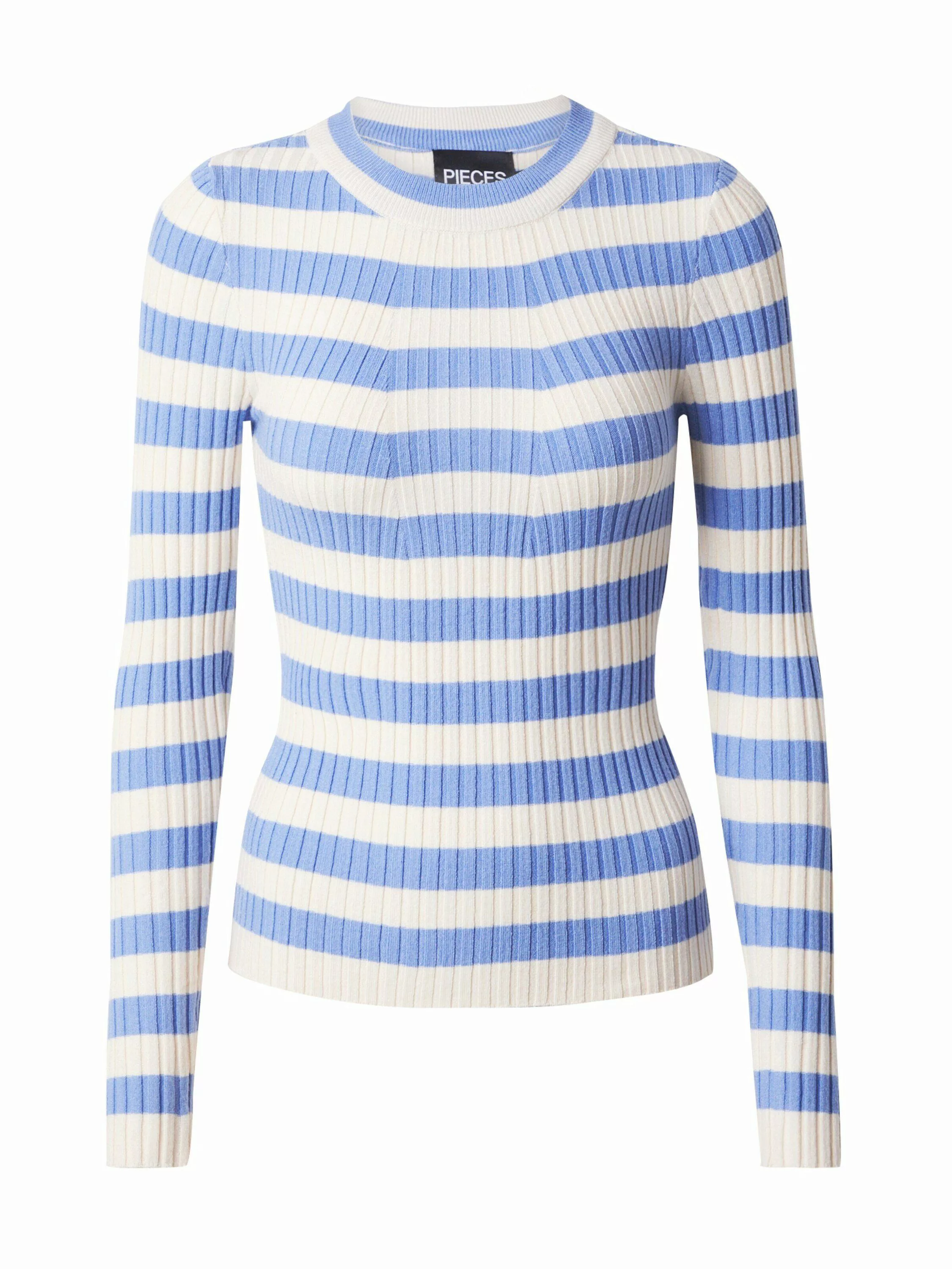 pieces Strickpullover PCCrista (1-tlg) Plain/ohne Details günstig online kaufen