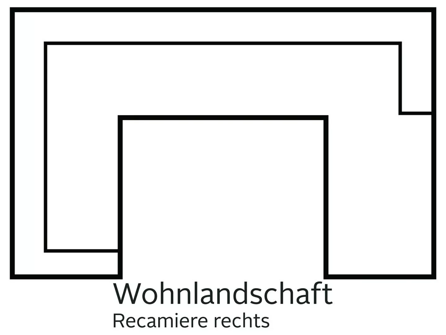 INOSIGN Wohnlandschaft Nikita U-Form, wahlweise mit Kaltschaum (140kg Belas günstig online kaufen