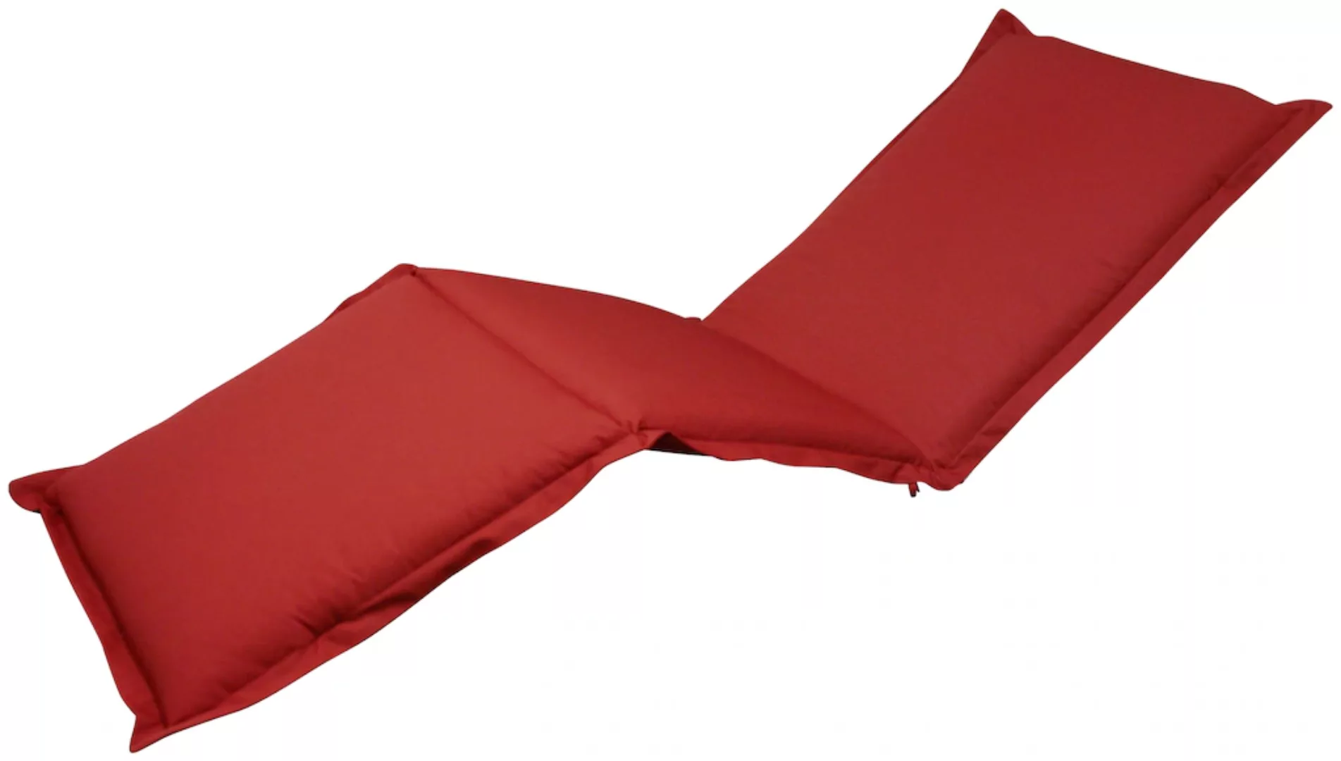 indoba® Polsterauflage Deck Chair Premium 95°C vollwaschbar Gelb 190x50 cm günstig online kaufen