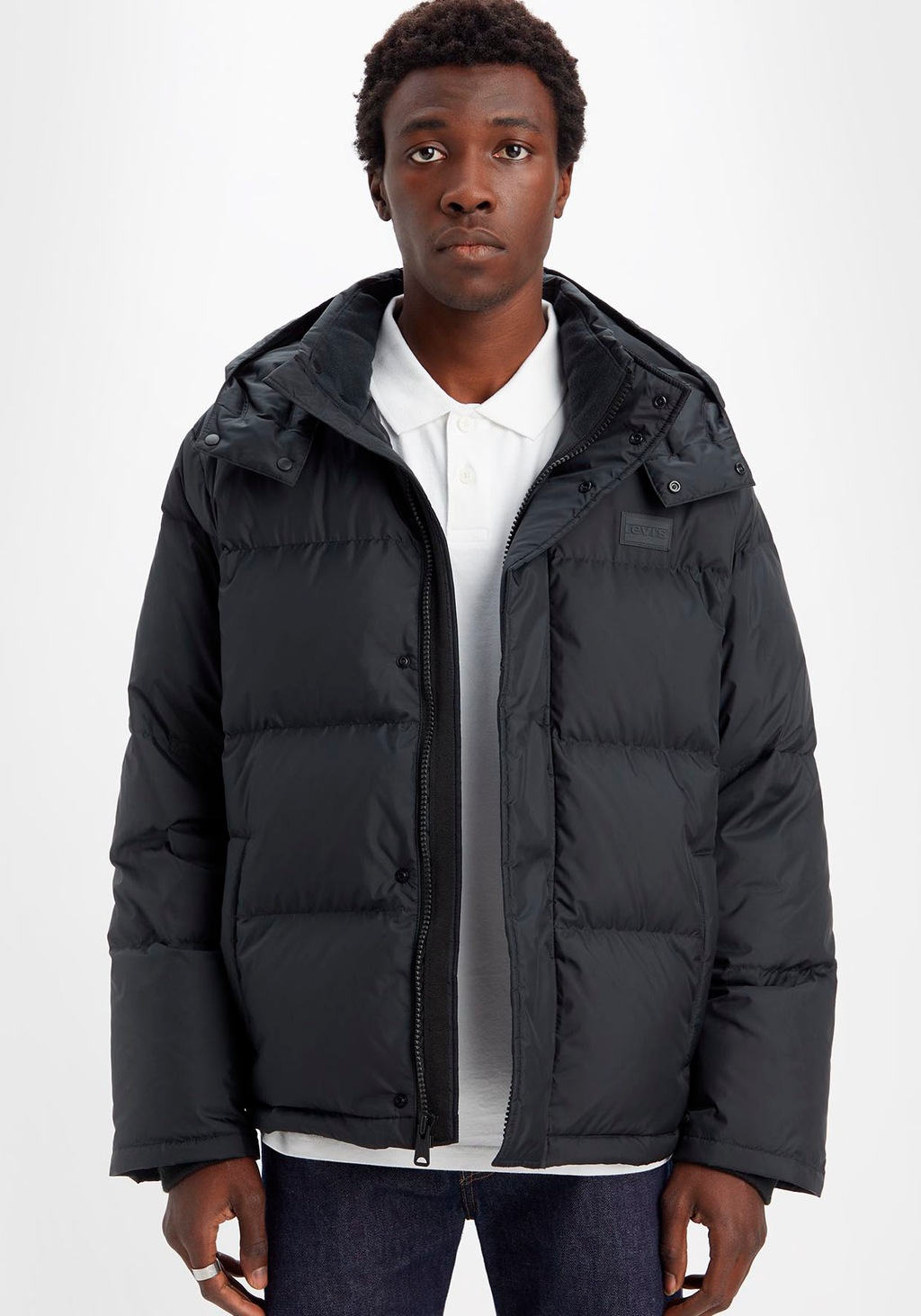 Levis Steppjacke "LV Jacke LAUREL SHORT PUFFER", mit Kapuze günstig online kaufen