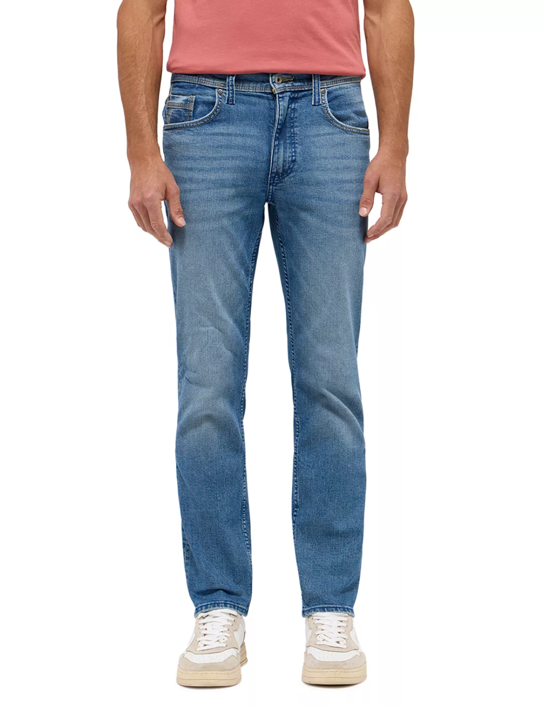 Mustang Jeans Washington Straight Fit sky blue extra lang günstig online kaufen