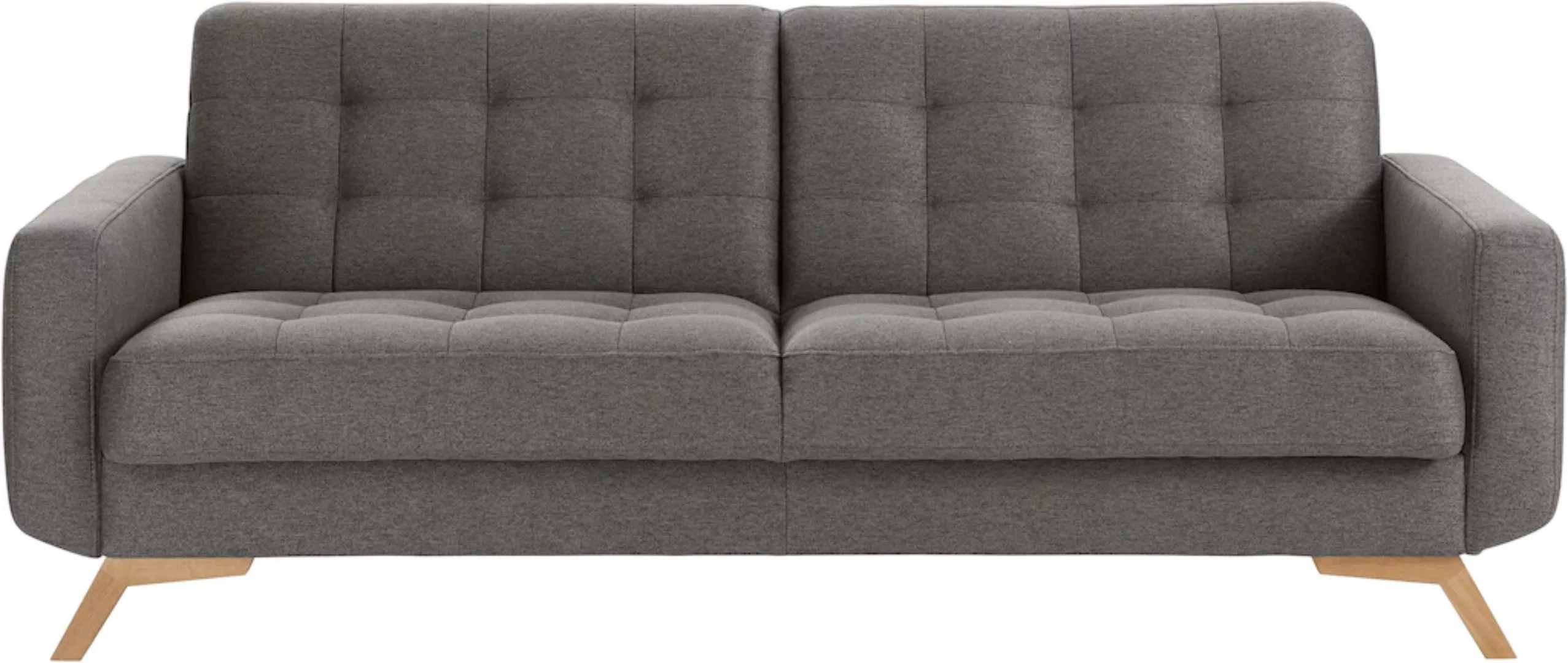 exxpo - sofa fashion 3-Sitzer »Nappa«, mit Bettfunktion und Bettkasten günstig online kaufen