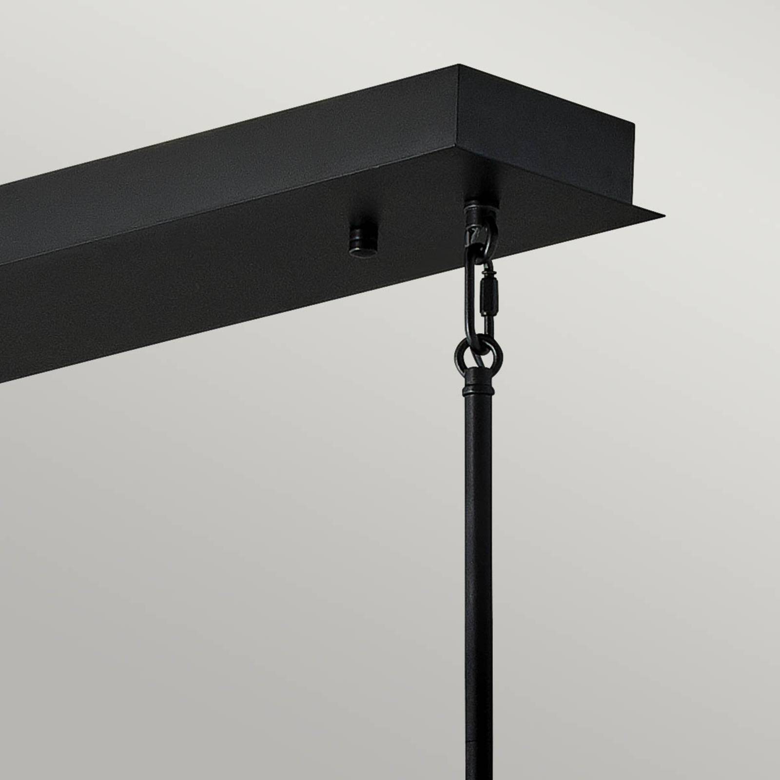 LED-Hängelampe Styx, schwarz, 3.000 K 30,5 x 113cm günstig online kaufen