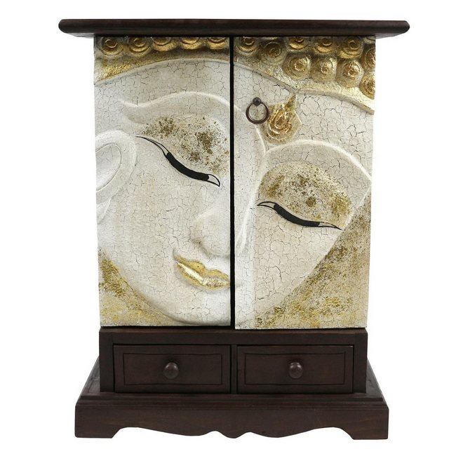 Oriental Galerie Mehrzweckschrank Buddha Schrank 70cm (1-St) Flurschrank, A günstig online kaufen