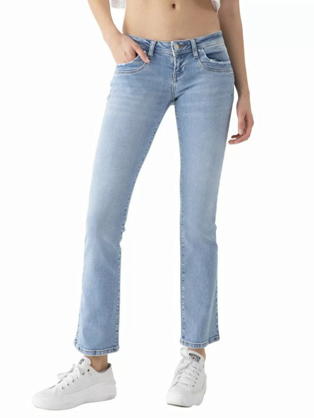 LTB Damen Jeans VALERIE Bootcut - Blau - Lona Wash günstig online kaufen