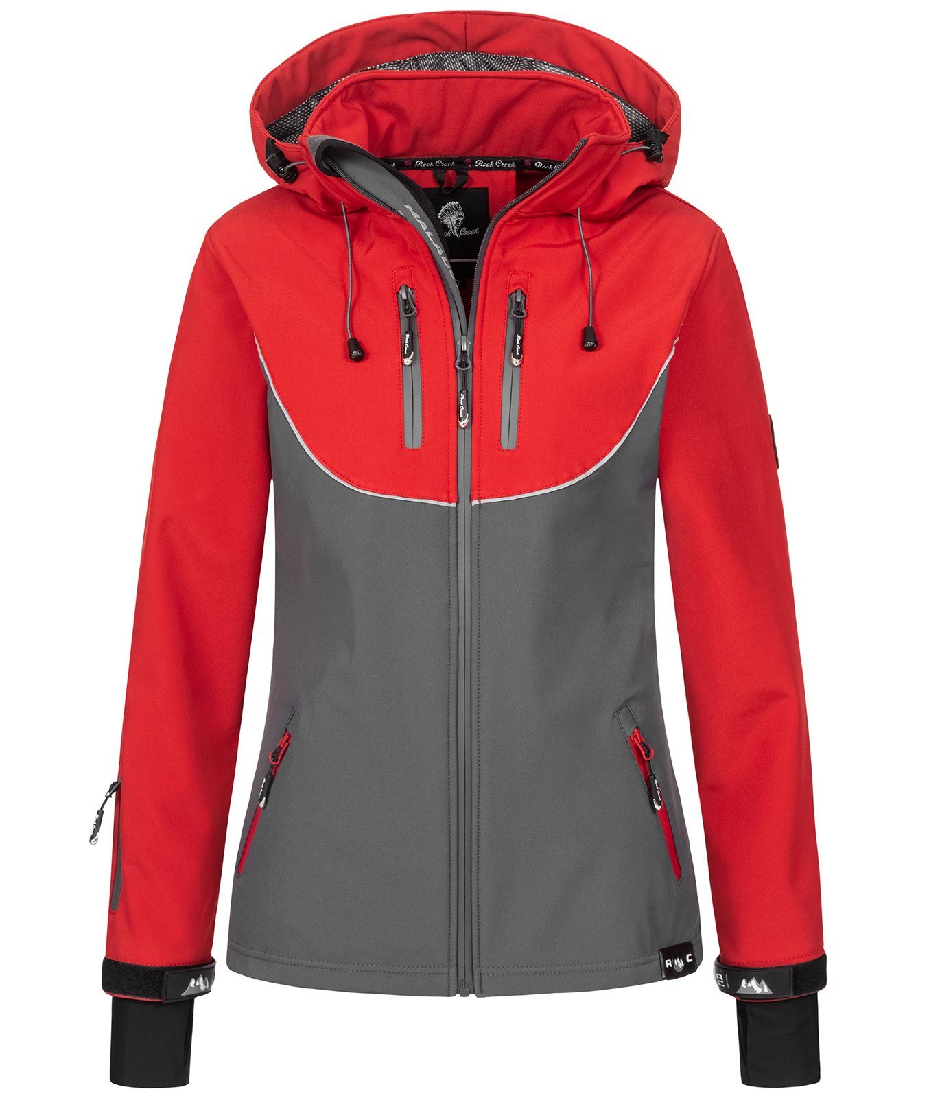 Rock Creek Softshelljacke Damen Softshelljacke Wanderjacke günstig online kaufen