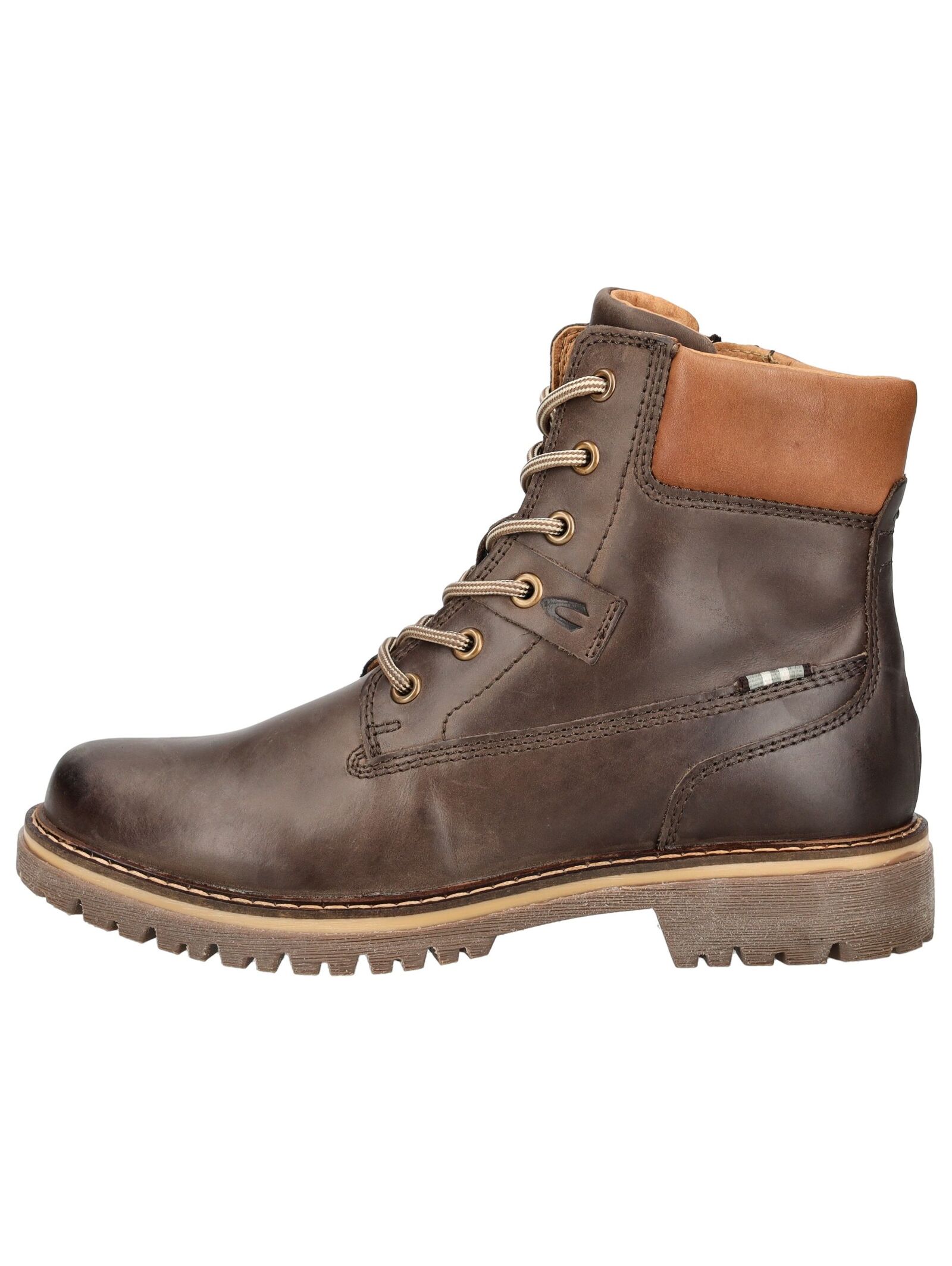 camel active Schnürstiefelette "camel active Stiefelette Leder" günstig online kaufen