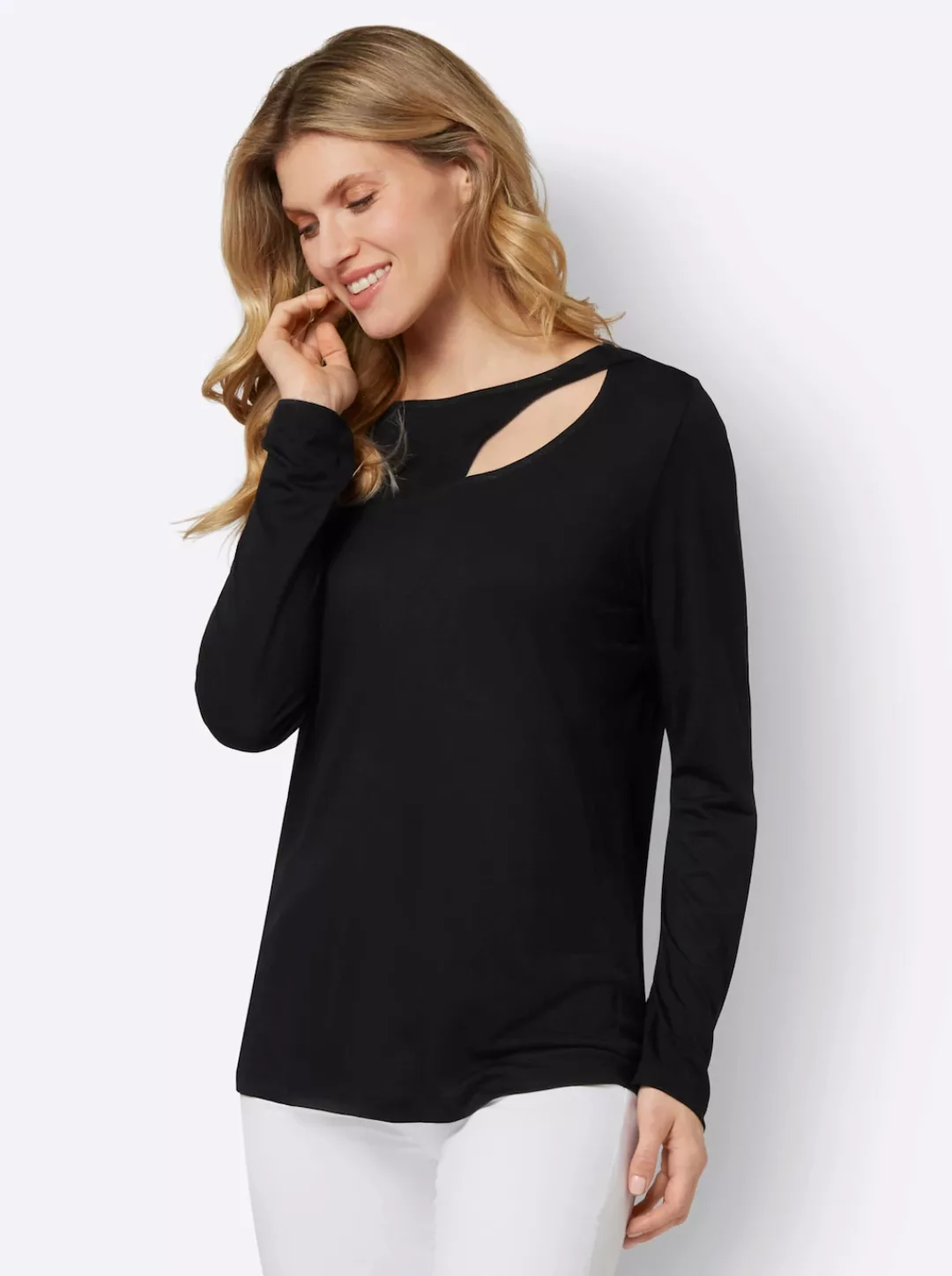 Classic Basics Langarmshirt "Shirt" günstig online kaufen