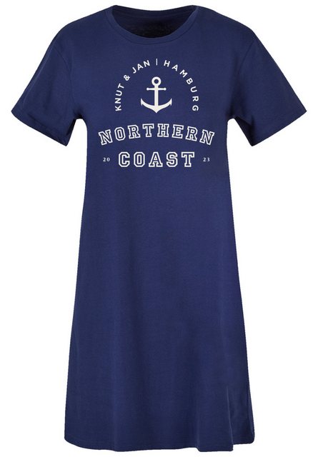 F4NT4STIC Shirtkleid "Northern Coast Nordsee Knut & Jan Hamburg", Print günstig online kaufen