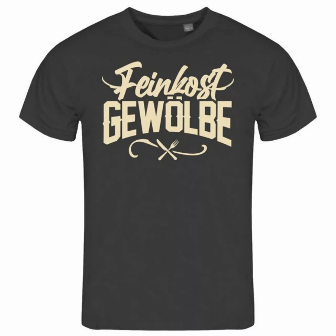 deinshirt Print-Shirt Herren T-Shirt Feinkostgewölbe Funshirt mit Motiv günstig online kaufen