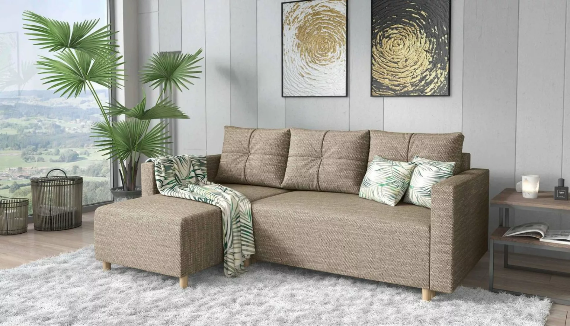 99rooms Ecksofa Livenza, L-Form, Eckcouch, Design günstig online kaufen