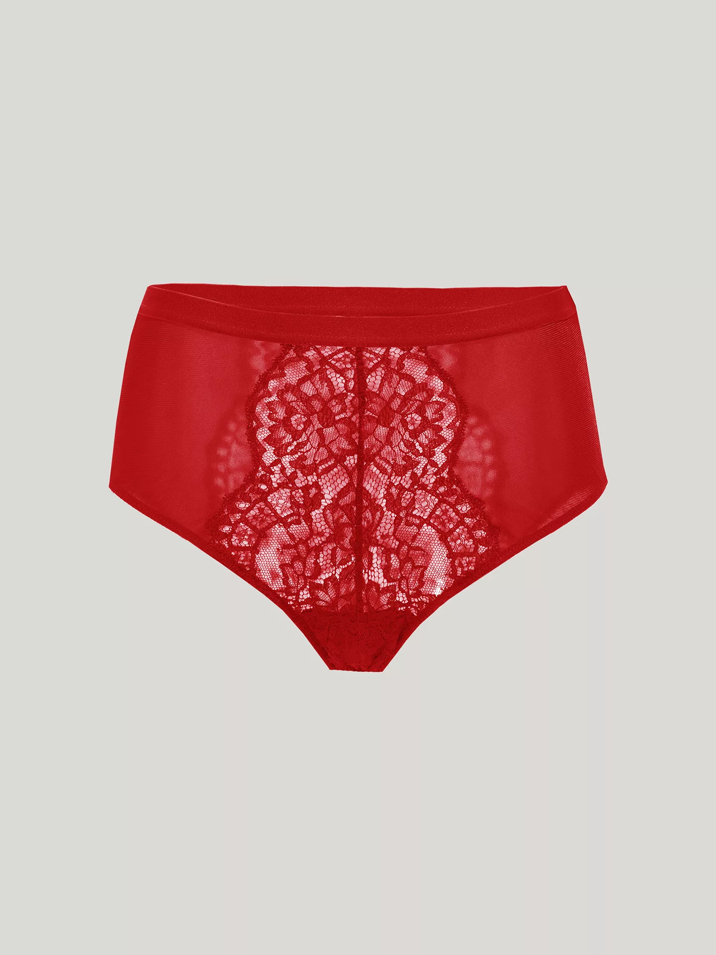 Wolford - Belle Fleur Control Panty, Frau, red, Größe: L günstig online kaufen