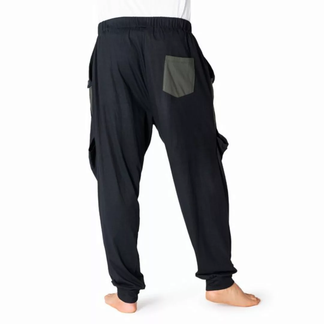 PANASIAM Haremshose Baggy Pants mit elastischem Gummibund und Luftlöchern a günstig online kaufen